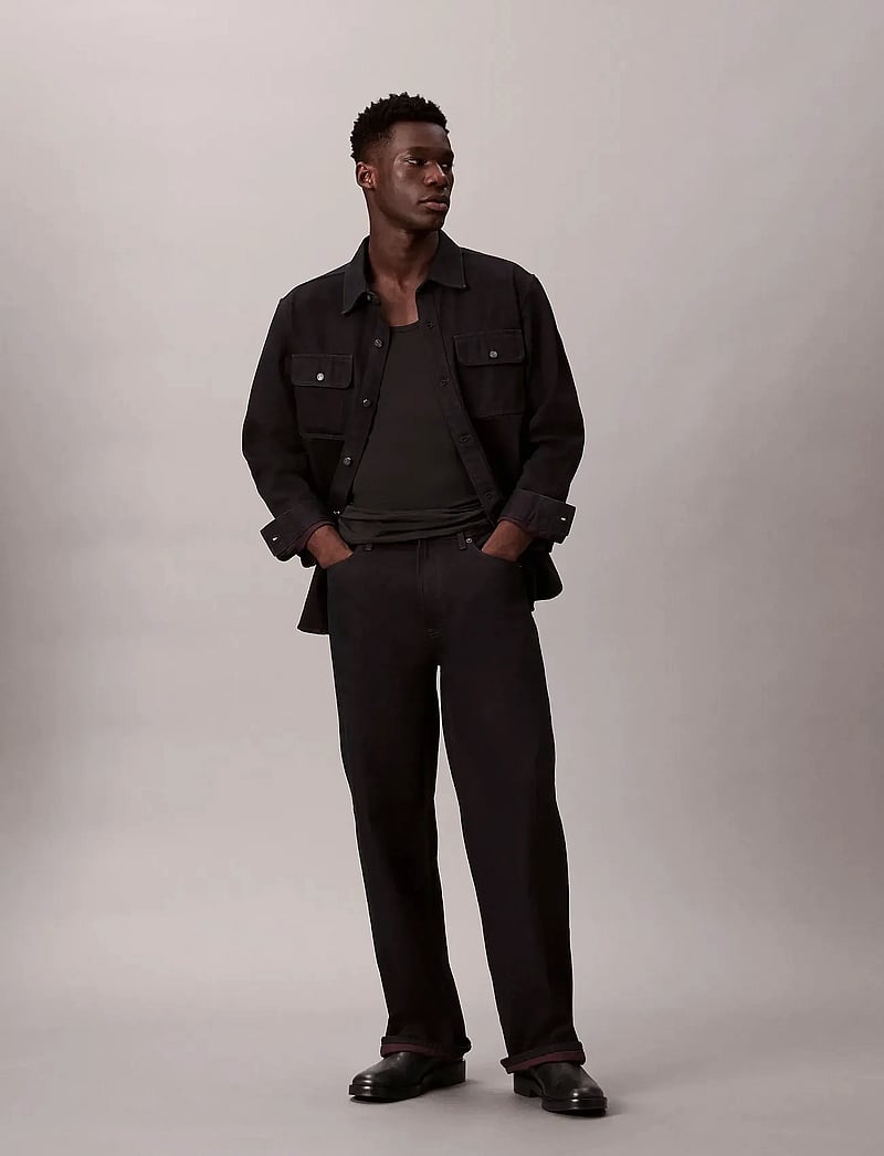 Calvin Klein Jeans - BAGGY MERLOT JEAN - loose jeans - merlot - 0