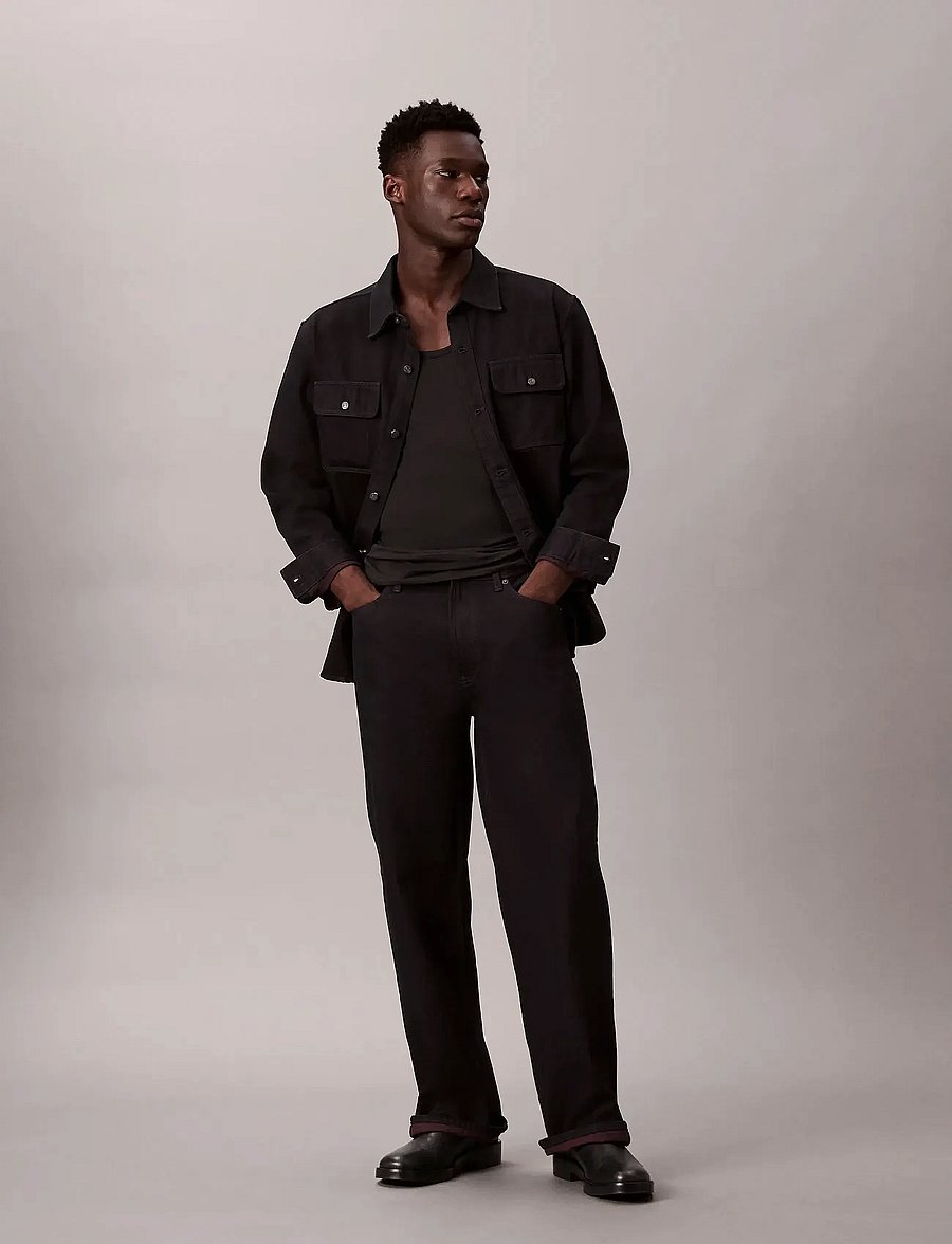 Calvin Klein Jeans - BAGGY MERLOT JEAN - loose jeans - merlot - 0