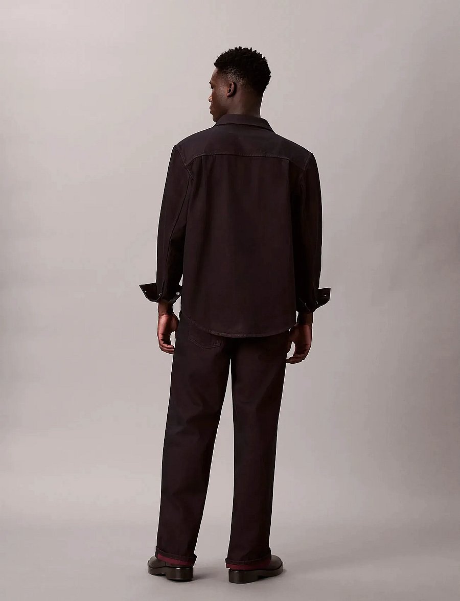 Calvin Klein Jeans - BAGGY MERLOT JEAN - loose jeans - merlot - 4