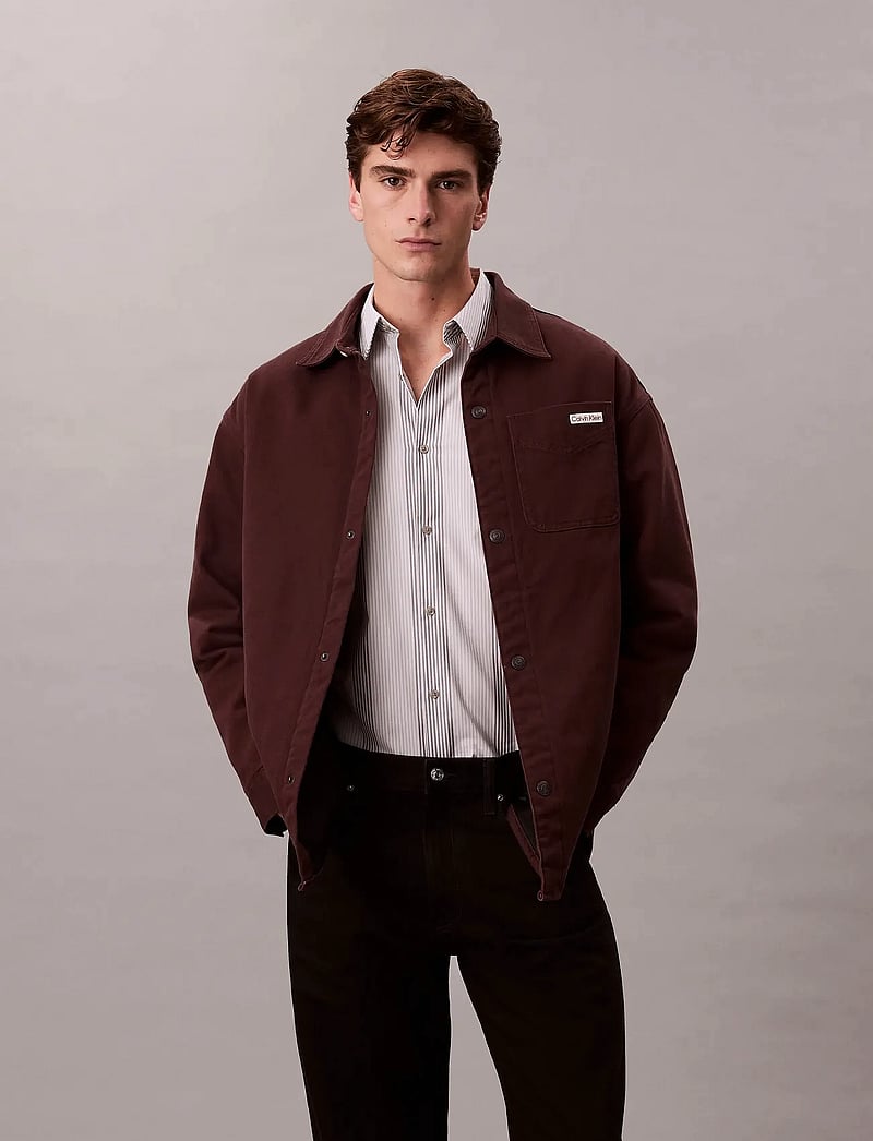 Calvin Klein Jeans - 90S PADDED JAVA OVERSHIRT - spring jackets - java - 0