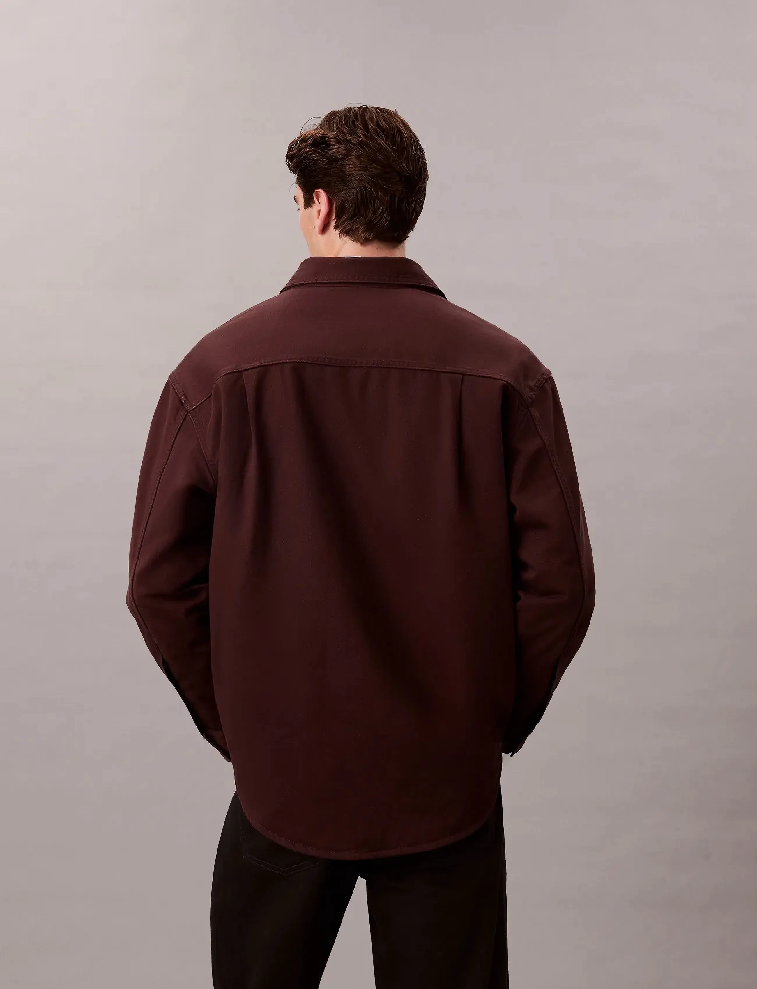 Calvin Klein Jeans - 90S PADDED JAVA OVERSHIRT - kevättakit - java - 4