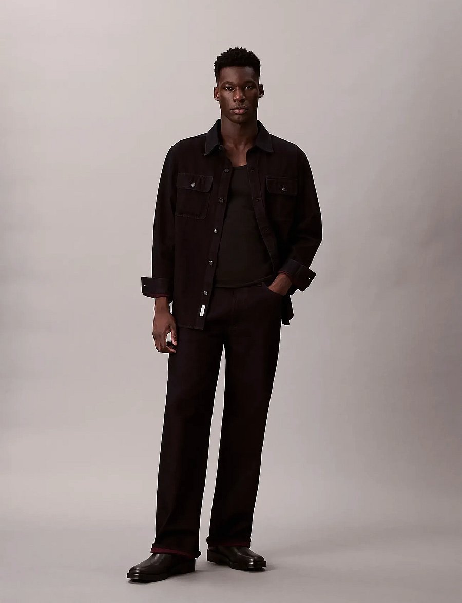 Calvin Klein Jeans - 90S MERLOT OVERSHIRT - merlot - 0