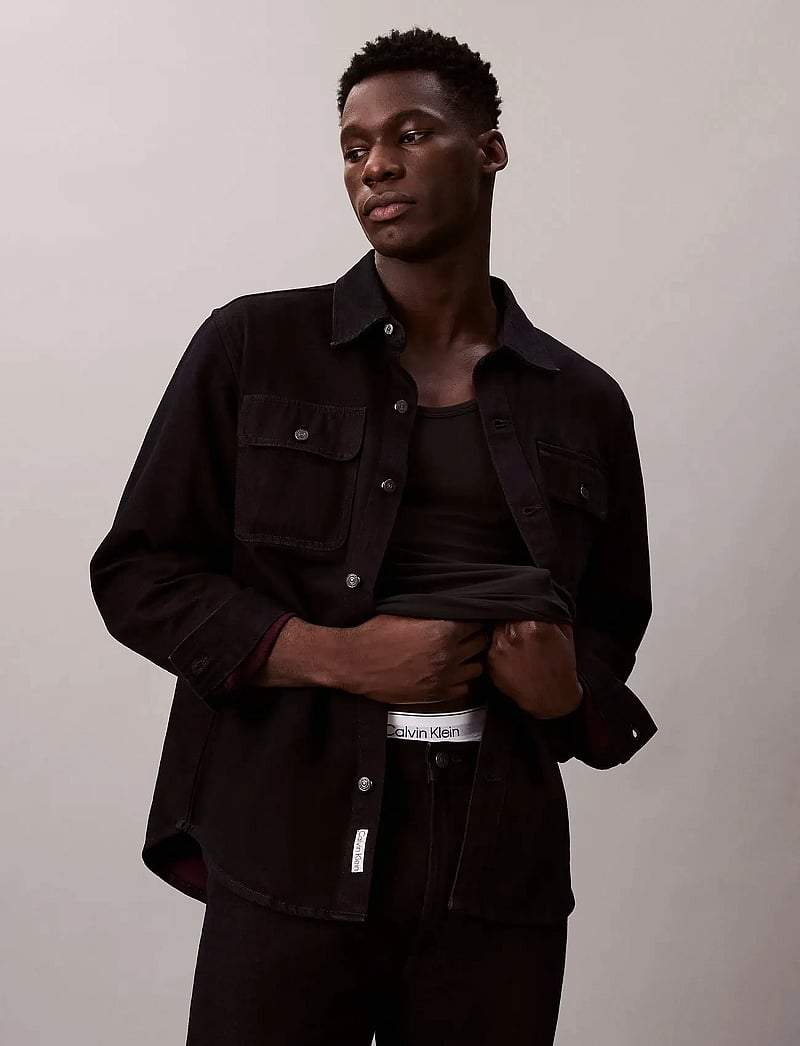 Calvin Klein Jeans - 90S MERLOT OVERSHIRT - pealissärgid - merlot - 5