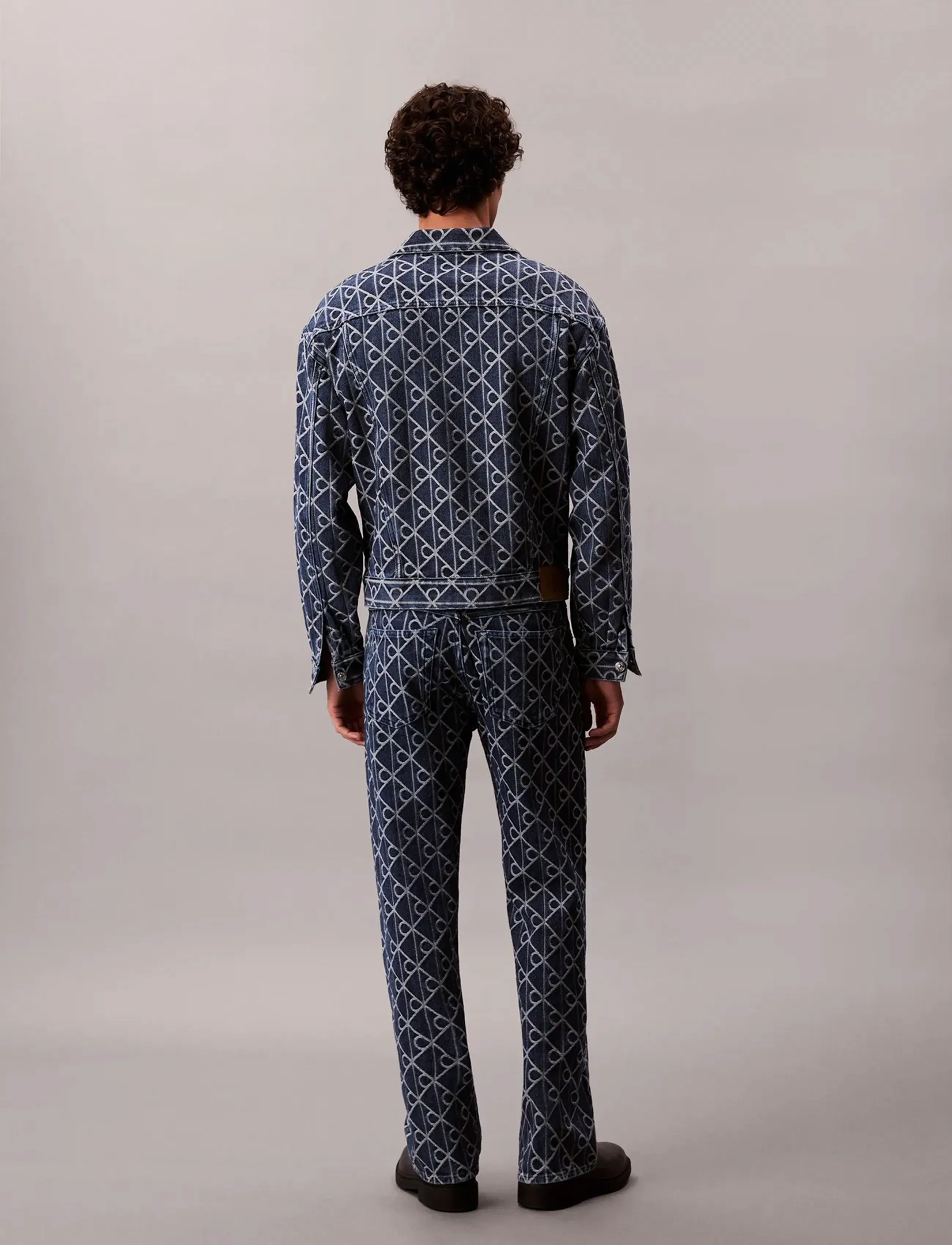 Calvin Klein Jeans - 90S INDIGO EMBLEM JACQUARD TRUCK - indigo emblem - 4
