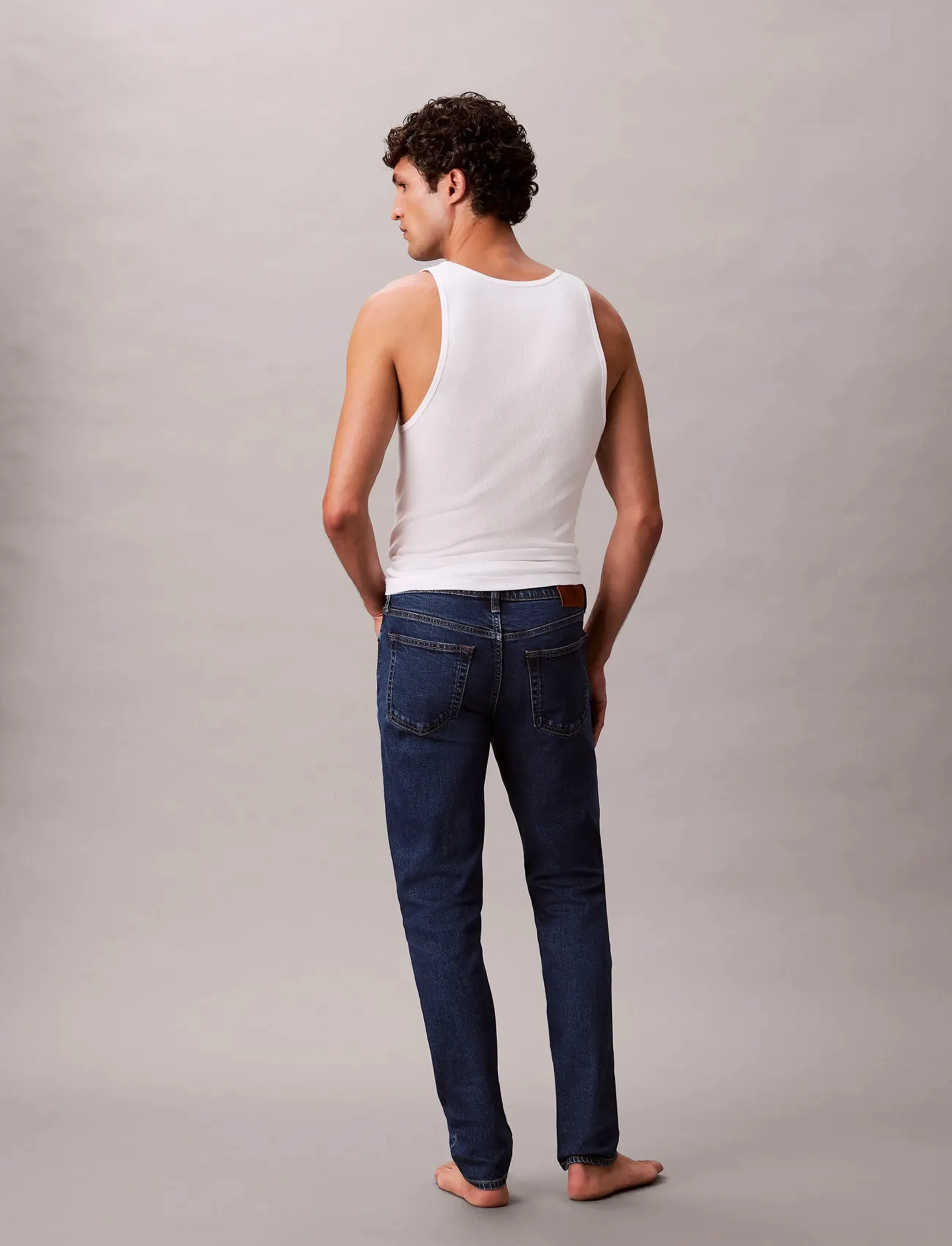 Calvin Klein Jeans - SLIM TAPER PACIFICO JEAN - tapered jeans - 002 pacifico - 5