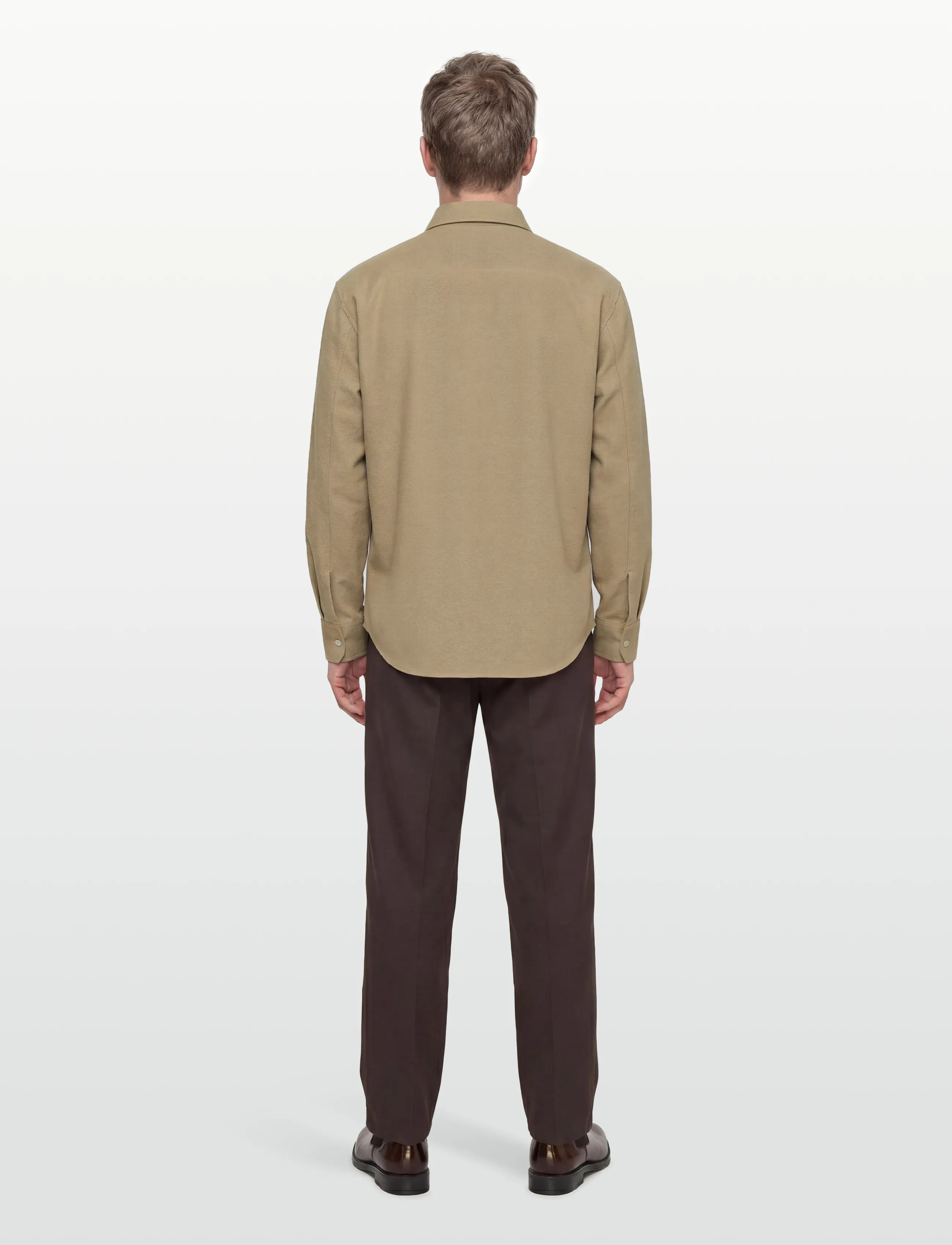Calvin Klein Jeans - LS COTTON TWILL RELAXED OVERSHIR - overshirts - travertine - 4
