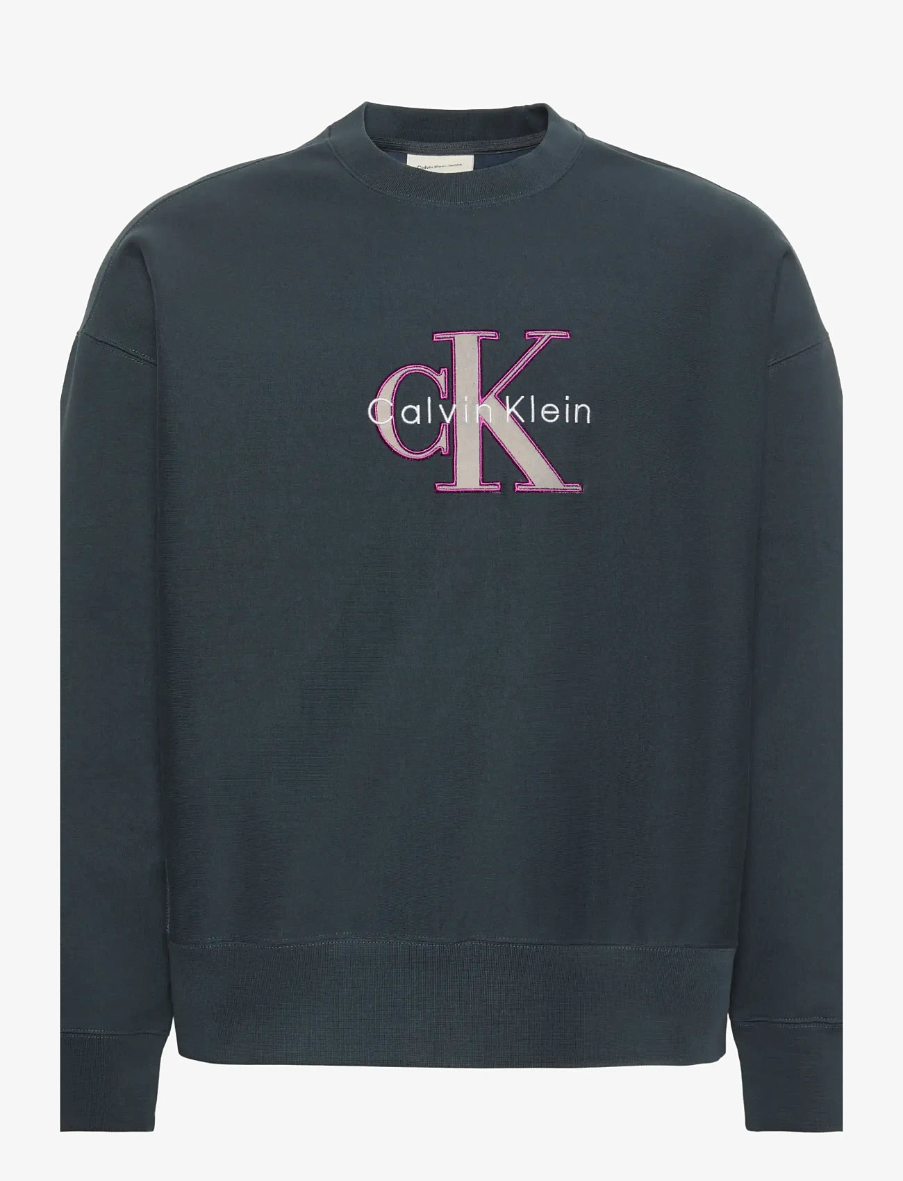 Calvin Klein Jeans - PREMIUM TRI-COLOR MONOLOGO CN SW - shop by style - harlem night blue - 1