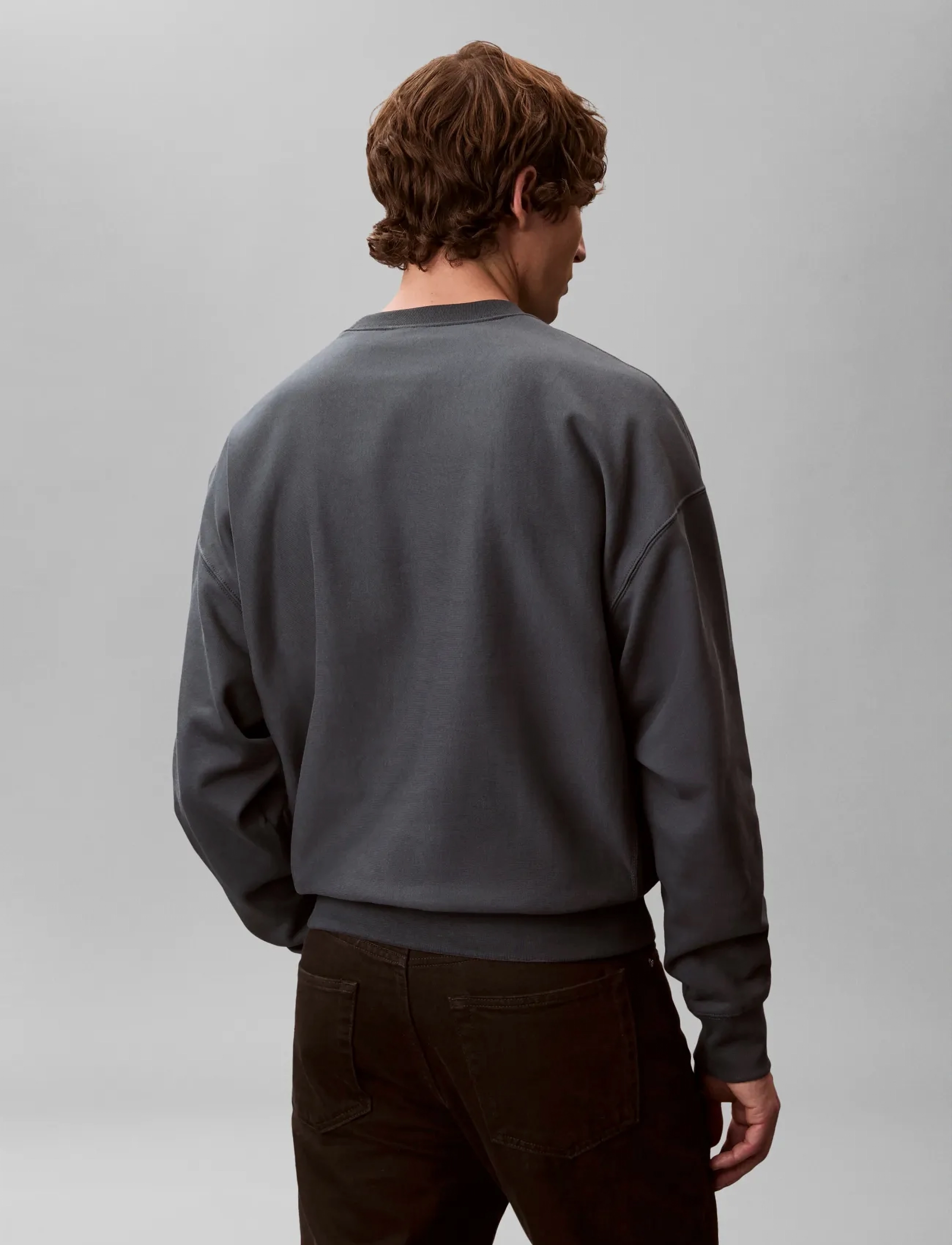 Calvin Klein Jeans - PREMIUM TRI-COLOR MONOLOGO CN SW - shop efter stil - harlem night blue - 3