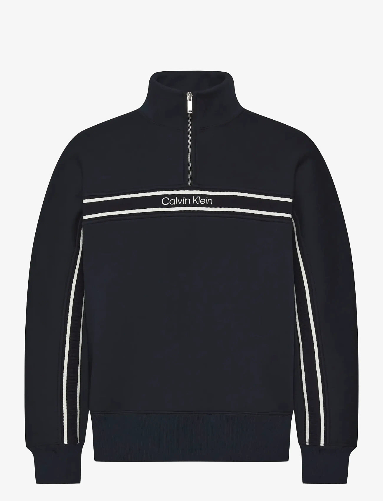 Calvin Klein Jeans - LS COTTON SPACER STRIPE RIB QTR - colleget - dark sapphire - 0