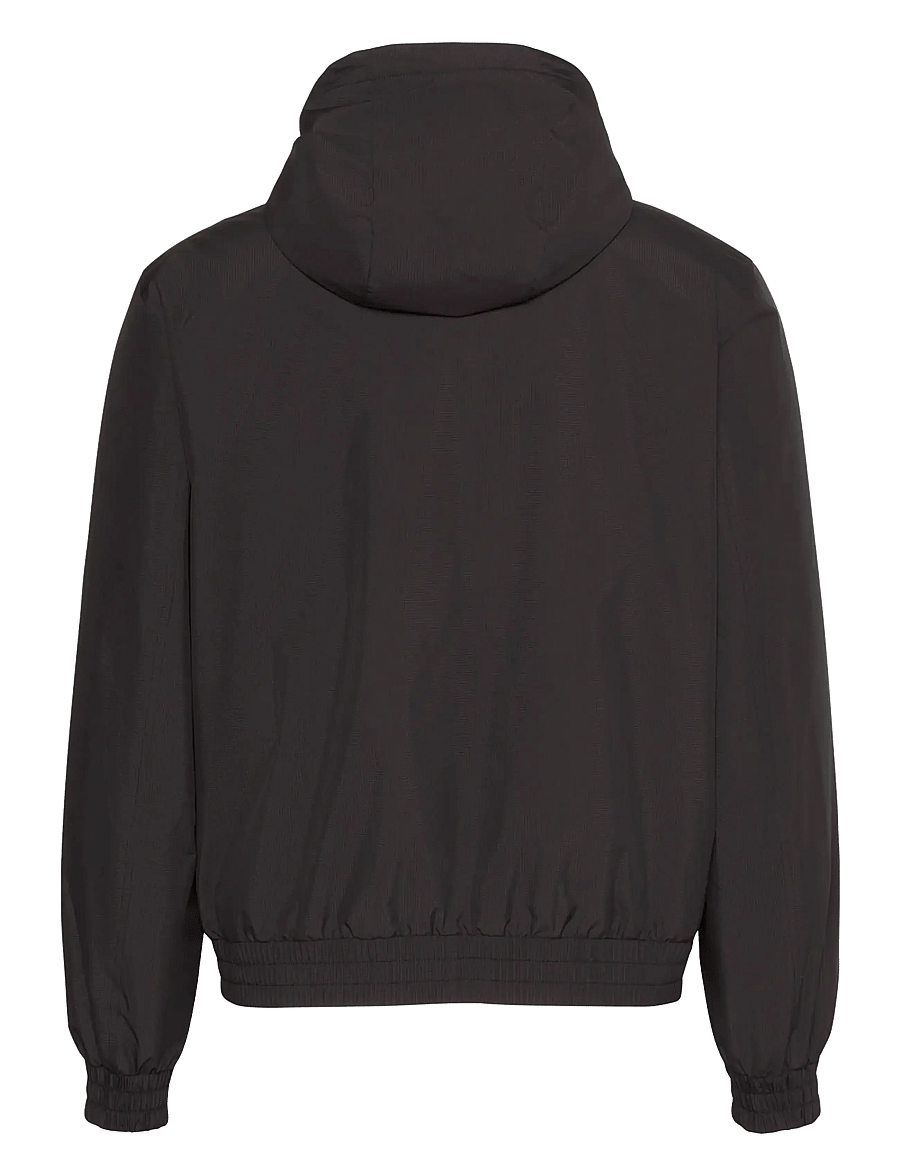 Calvin Klein Jeans - LS HOODED RIPSTOP HARRINGTON JKT - frühlingsjacken - black - 2