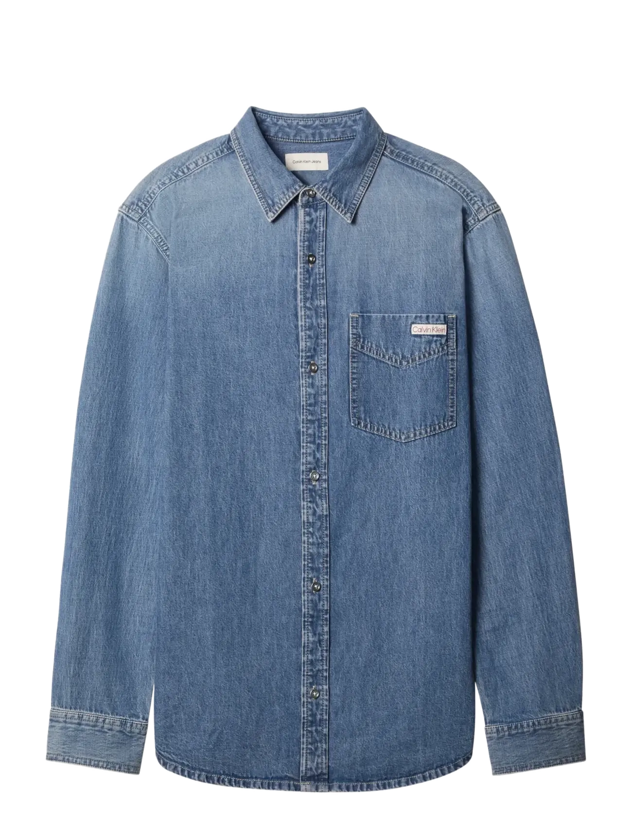 Calvin Klein Jeans ESSNTL CLSSC CK VINTAGE INDIGO S - Skjorter - CK VINTAGE INDIGO / blue
