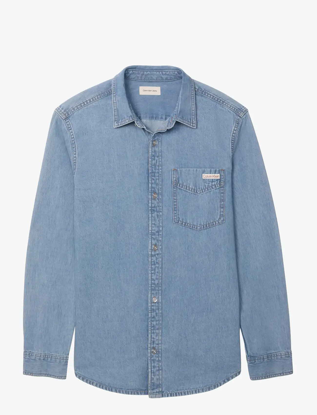 Calvin Klein Jeans - ESSENTIAL CLASSIC 205 LT BLUE SH - gallaskyrtur - 205 lt blue stone - 1