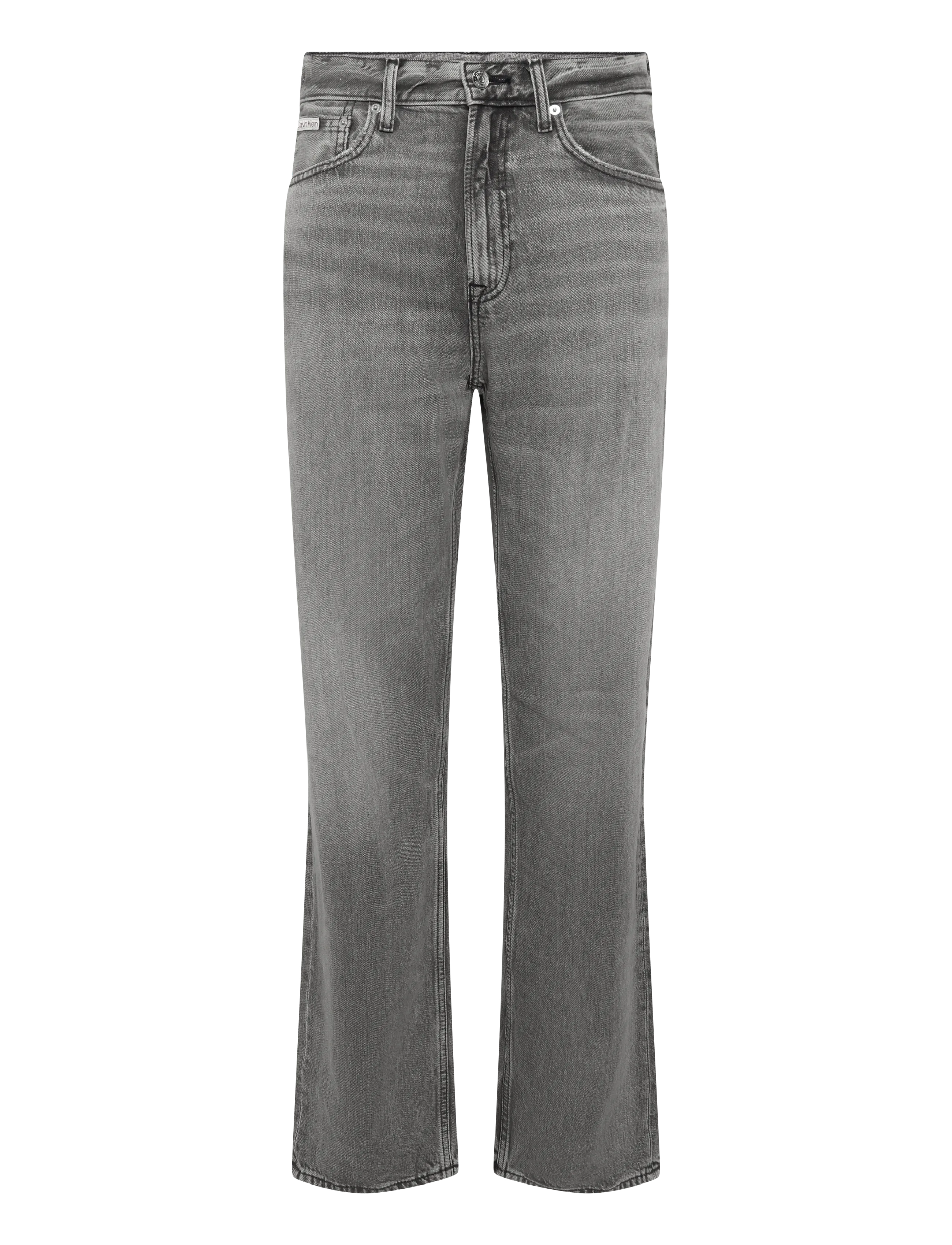 CALVIN KLEIN JEANS 90S Straight Meteorite Tencel Je Grau - 34x34 - Herren