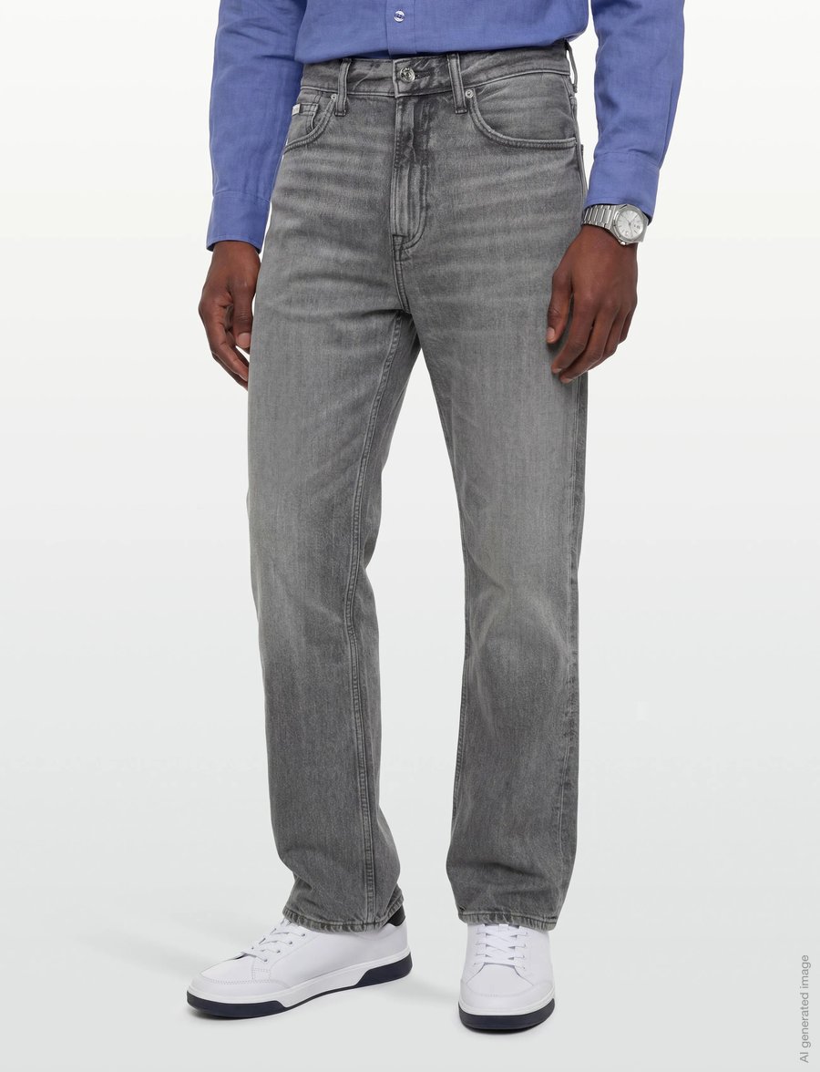 Calvin Klein Jeans - 90S STRAIGHT METEORITE TENCEL JE - tavalised teksad - meteorite - 3