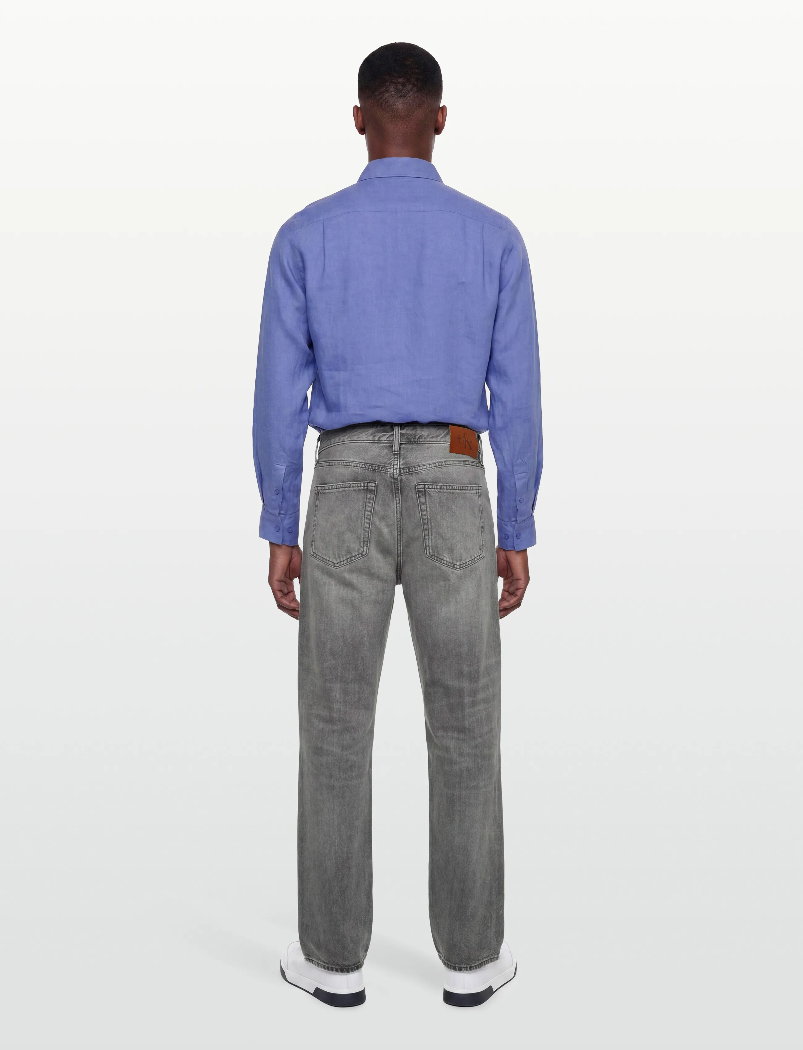 Calvin Klein Jeans - 90S STRAIGHT METEORITE TENCEL JE - tavalised teksad - meteorite - 4