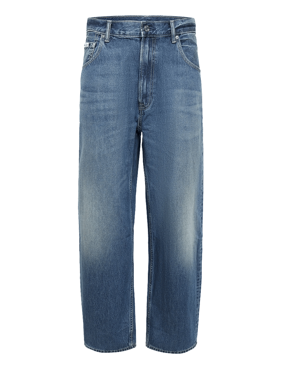 Calvin Klein Jeans - BARREL LUCKY STAR JEAN - alt laienevad teksad - lucky star - 0