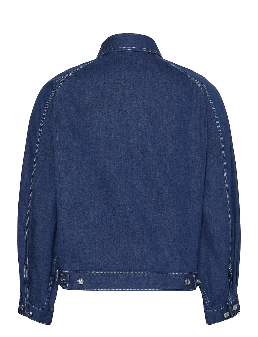 Calvin Klein Jeans - DARTED WORKWEAR JACKET SHURIKEN - forårsjakker - shuriken rinse - 2