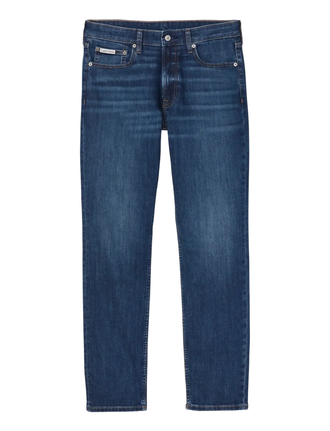 Calvin Klein Jeans SLIM TAPER DARK IRVING JEAN - Calvin Klein Jeans - DARK IRVING / blue