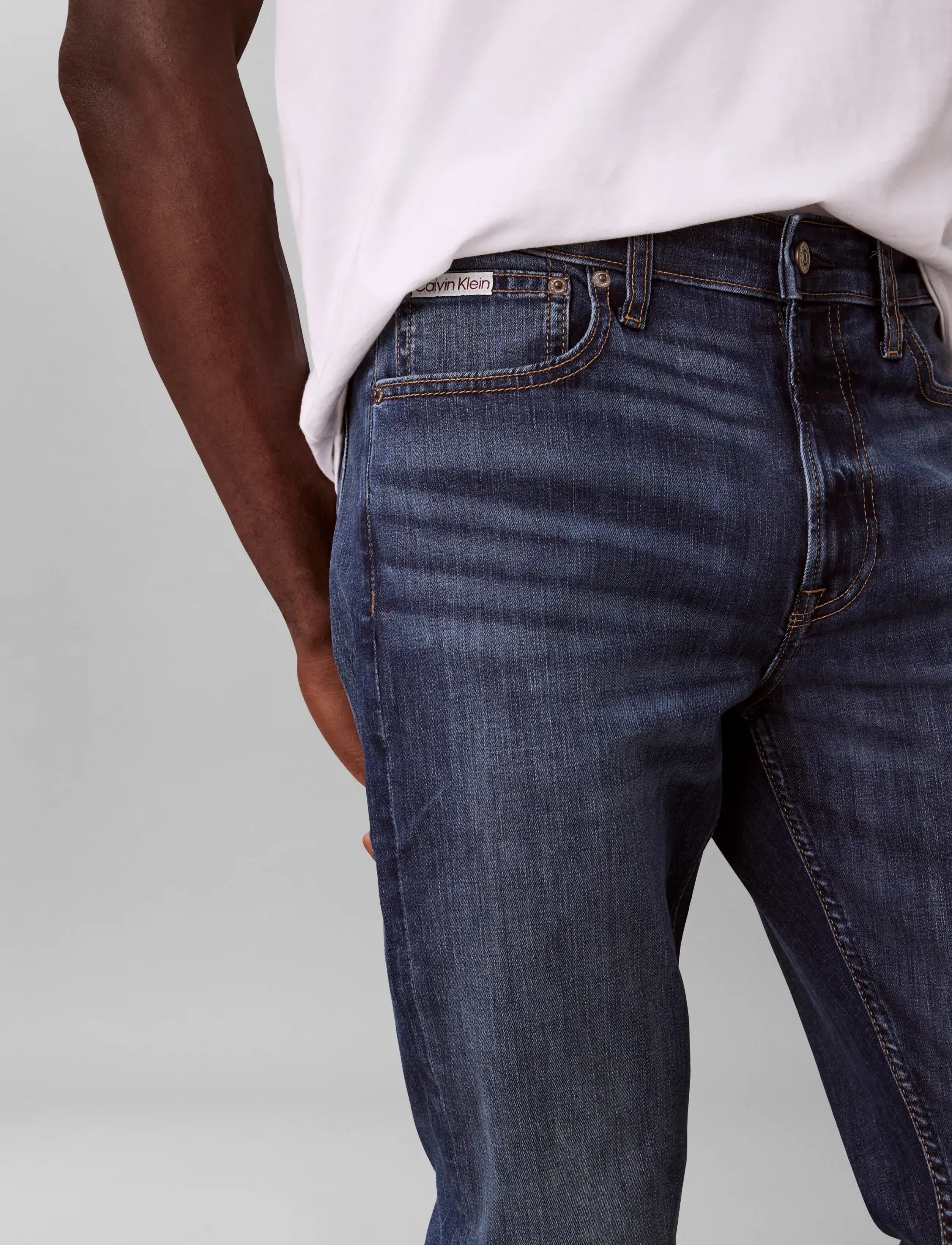 Calvin Klein Jeans - SLIM TAPER DARK IRVING JEAN - slim jeans - dark irving - 4