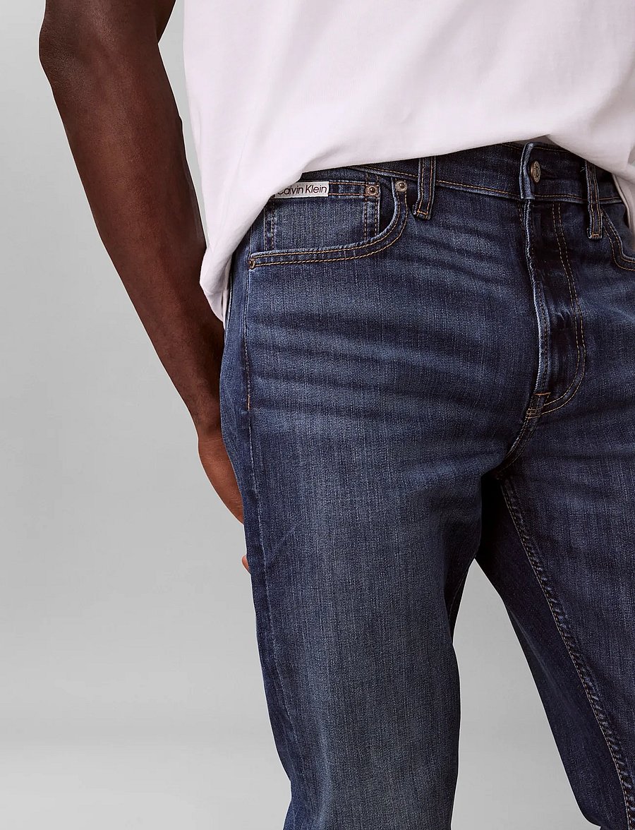 Calvin Klein Jeans - SLIM TAPER DARK IRVING JEAN - slim jeans - dark irving - 4