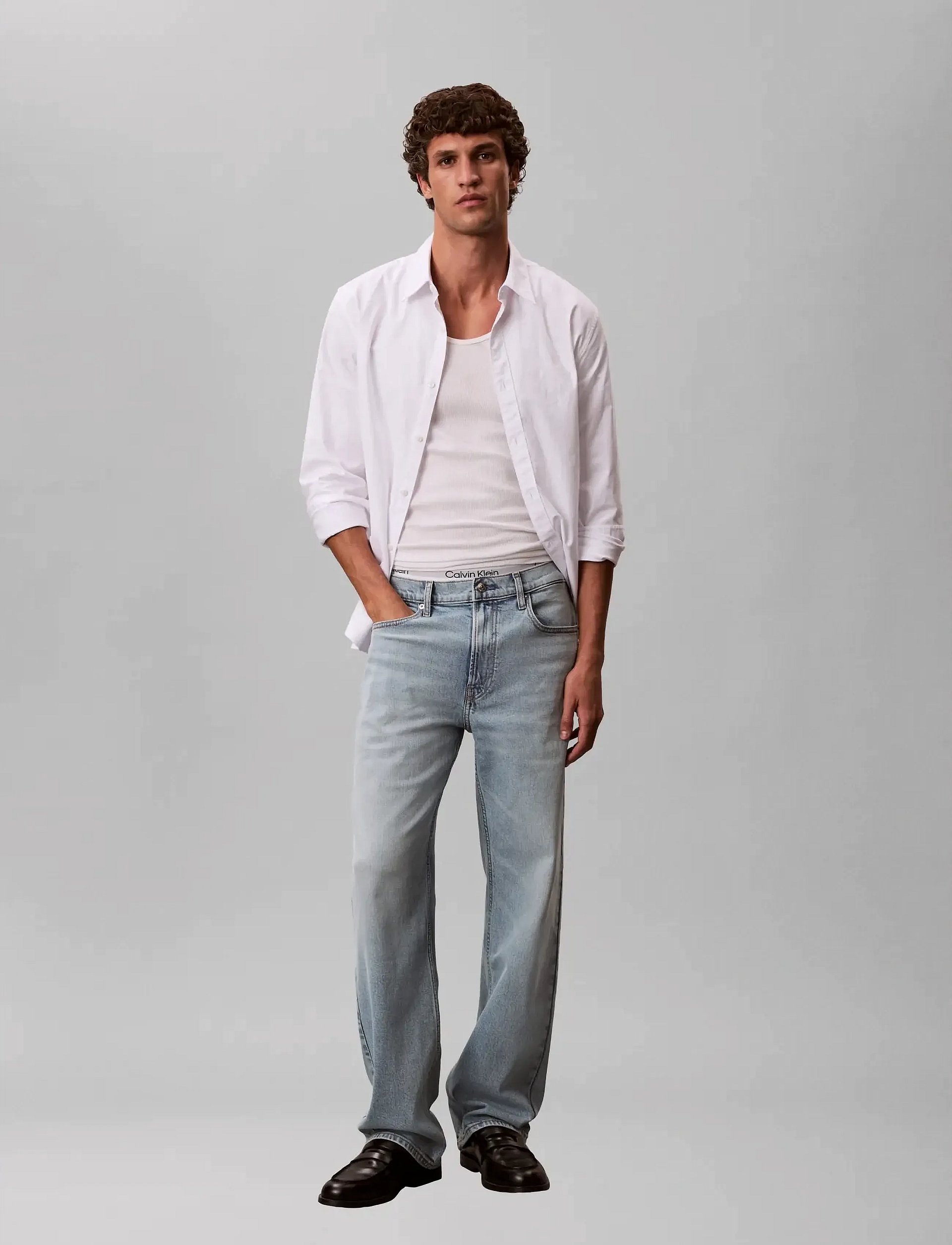 Calvin Klein Jeans Calvin Klein Jeans 90S Straight Spotlight Jean - Blue - 34 x 34