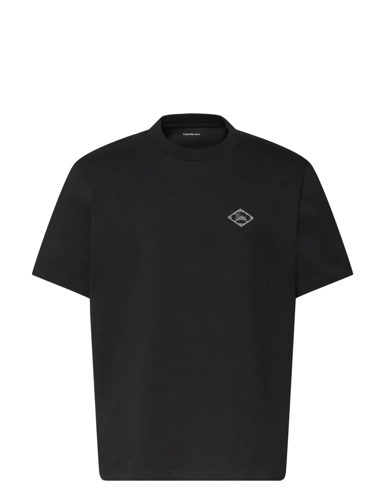 Calvin Klein Jeans SS 20S CALVIN MATCHBOX GRAPHIC T - Cadeaus voor heren - BLACK / black