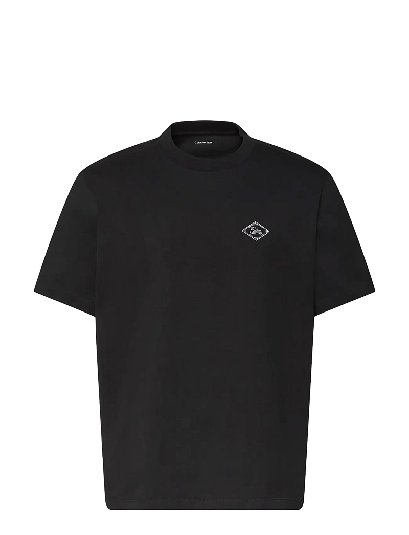 Calvin Klein Jeans - SS 20S CALVIN MATCHBOX GRAPHIC T - kurzärmelig - black - 1