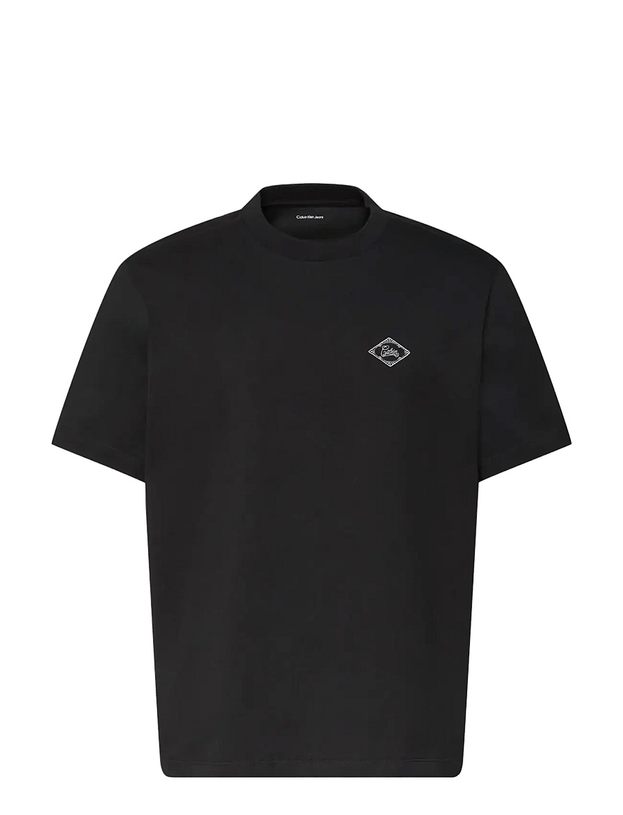 Calvin Klein Jeans - SS 20S CALVIN MATCHBOX GRAPHIC T - t-shirts à manches courtes - black - 1