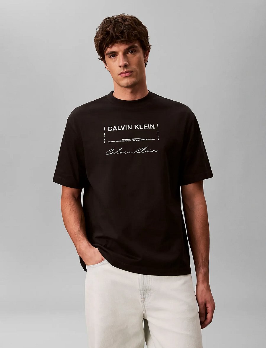 Calvin Klein Jeans - 16S APRIL GRAPHIC SEASONAL FASHI - lühikeste varrukatega t-särgid - black - 3