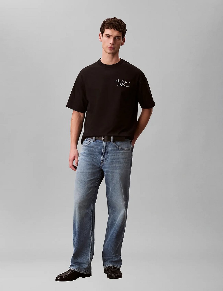 Calvin Klein Jeans - 16S APRIL GRAPHIC SEASONAL FASHI - kurzärmelige t-shirts - black - 0