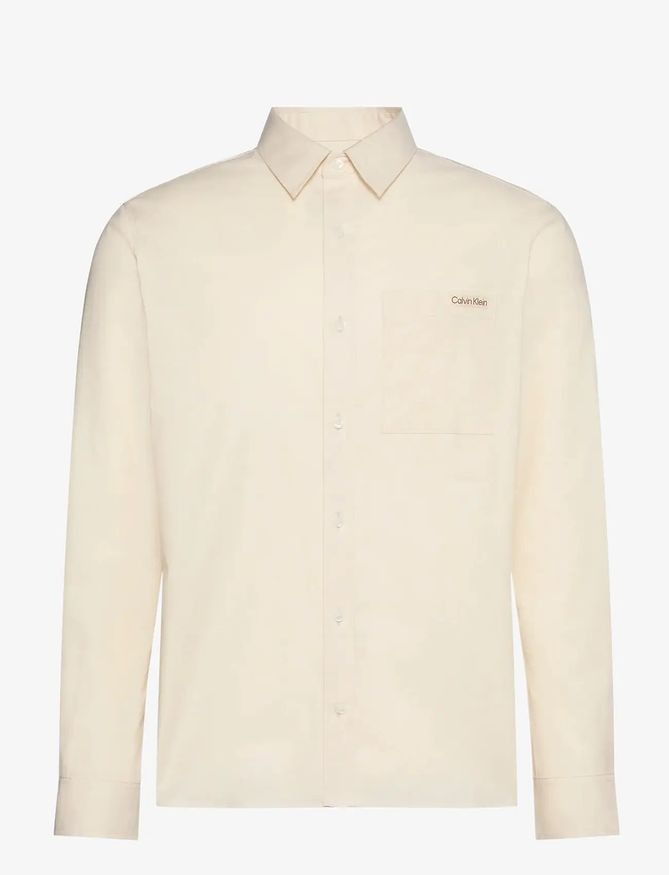 Calvin Klein Jeans - LS CHAMBRAY CLASSIC SHIRT - casual skjorter - oatmeal - 1