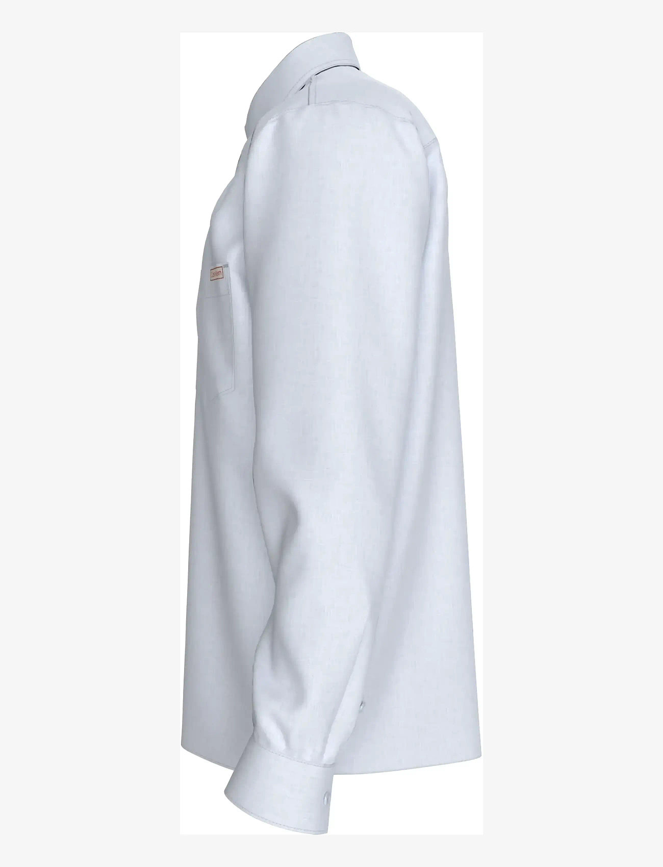 Calvin Klein Jeans - LS SOLID CASUAL LINEN CLASSIC SH - linased särgid - brilliant white - 3