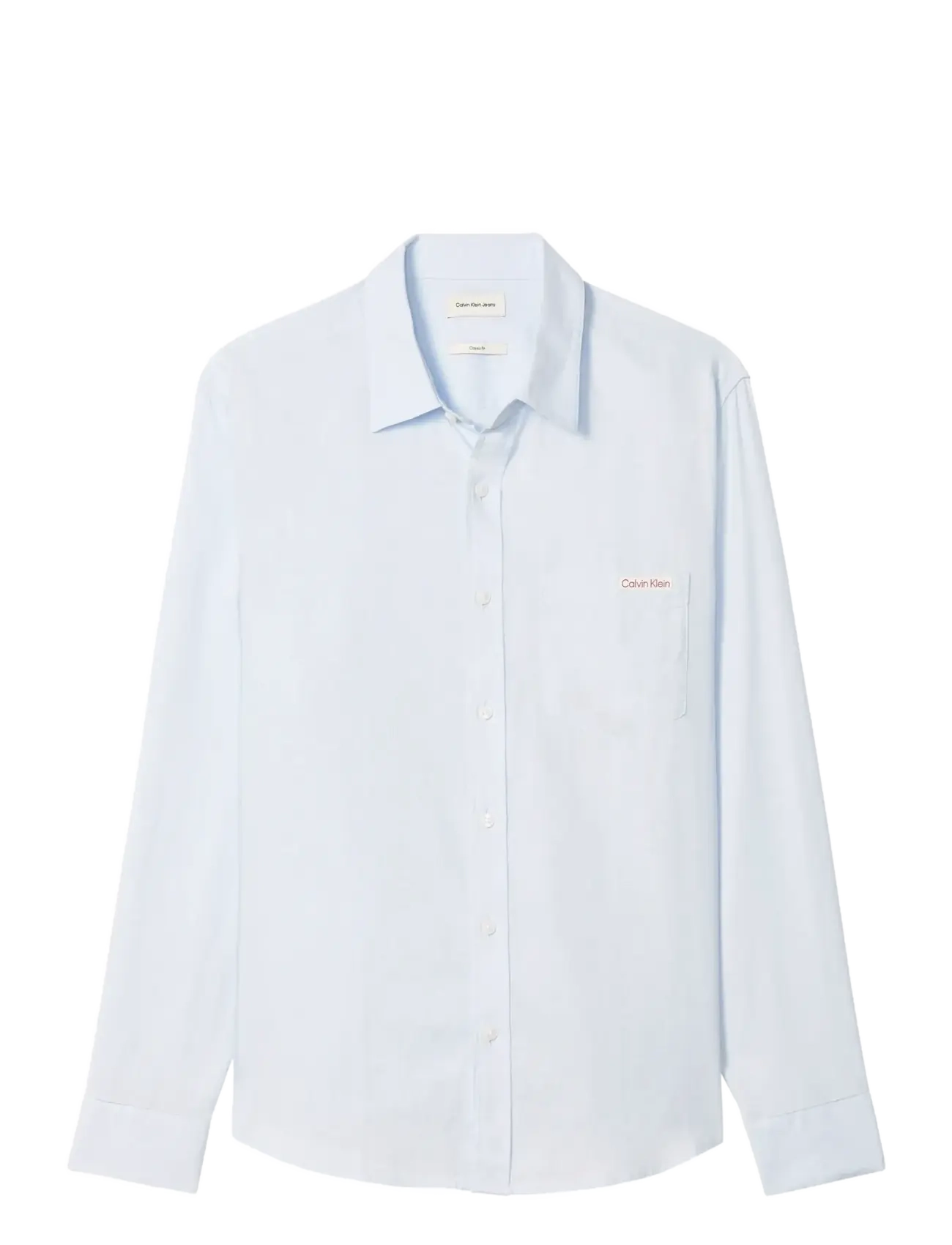 Calvin Klein Jeans LS SOLID CASUAL LINEN CLASSIC SH - Calvin Klein Jeans - PLEIN AIR / blue