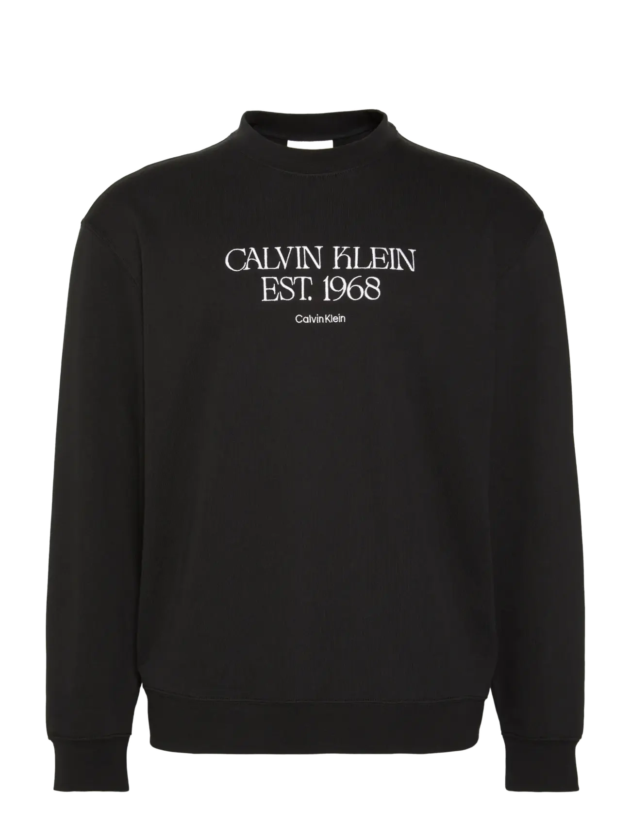 Calvin Klein Jeans EU 350TERRY 1968 NYC GRAPHIC CN - Sweatshirts - BLACK / black