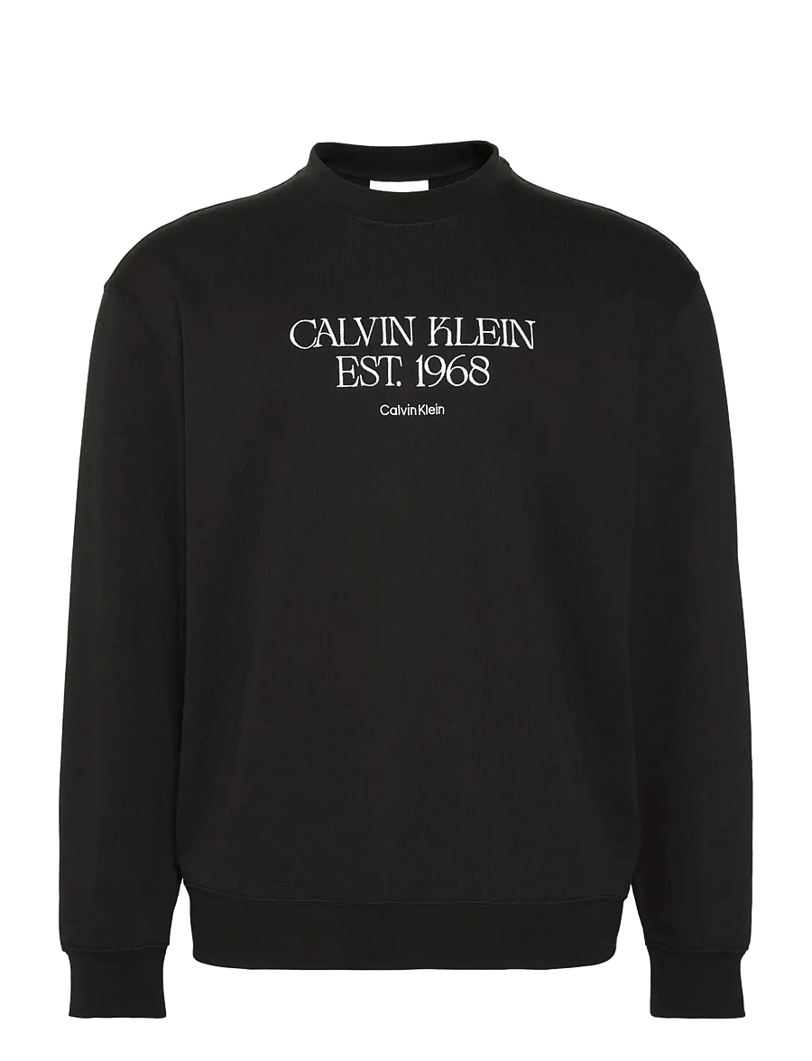 Calvin Klein Jeans - EU 350TERRY 1968 NYC GRAPHIC CN - shop efter stil - black - 0
