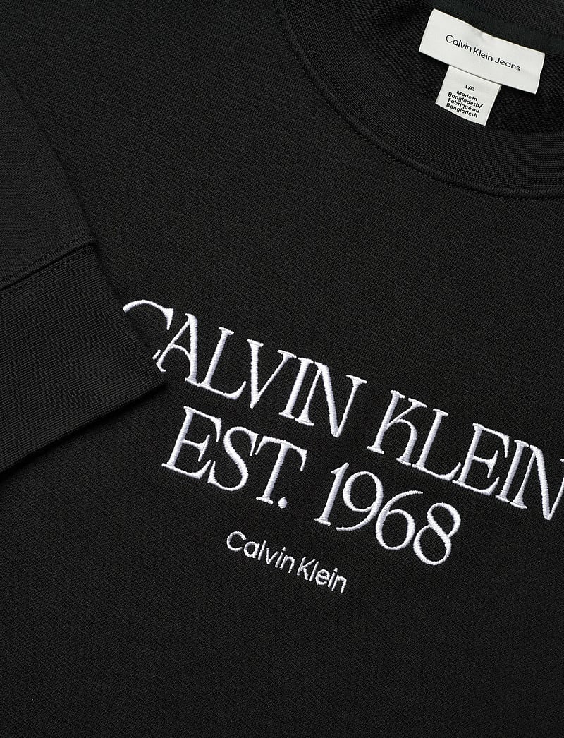 Calvin Klein Jeans - EU 350TERRY 1968 NYC GRAPHIC CN - dressipluusid - black - 2