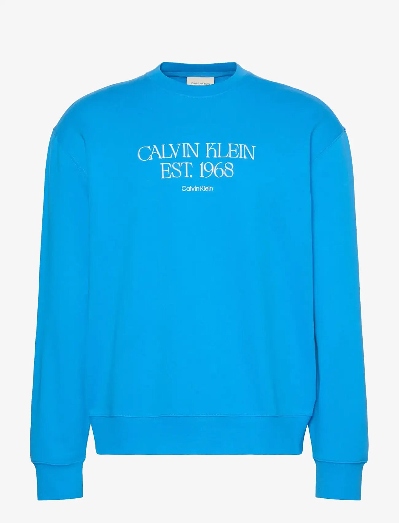 Calvin Klein Jeans - EU 350TERRY 1968 NYC GRAPHIC CN - sweatshirts - french blue - 1