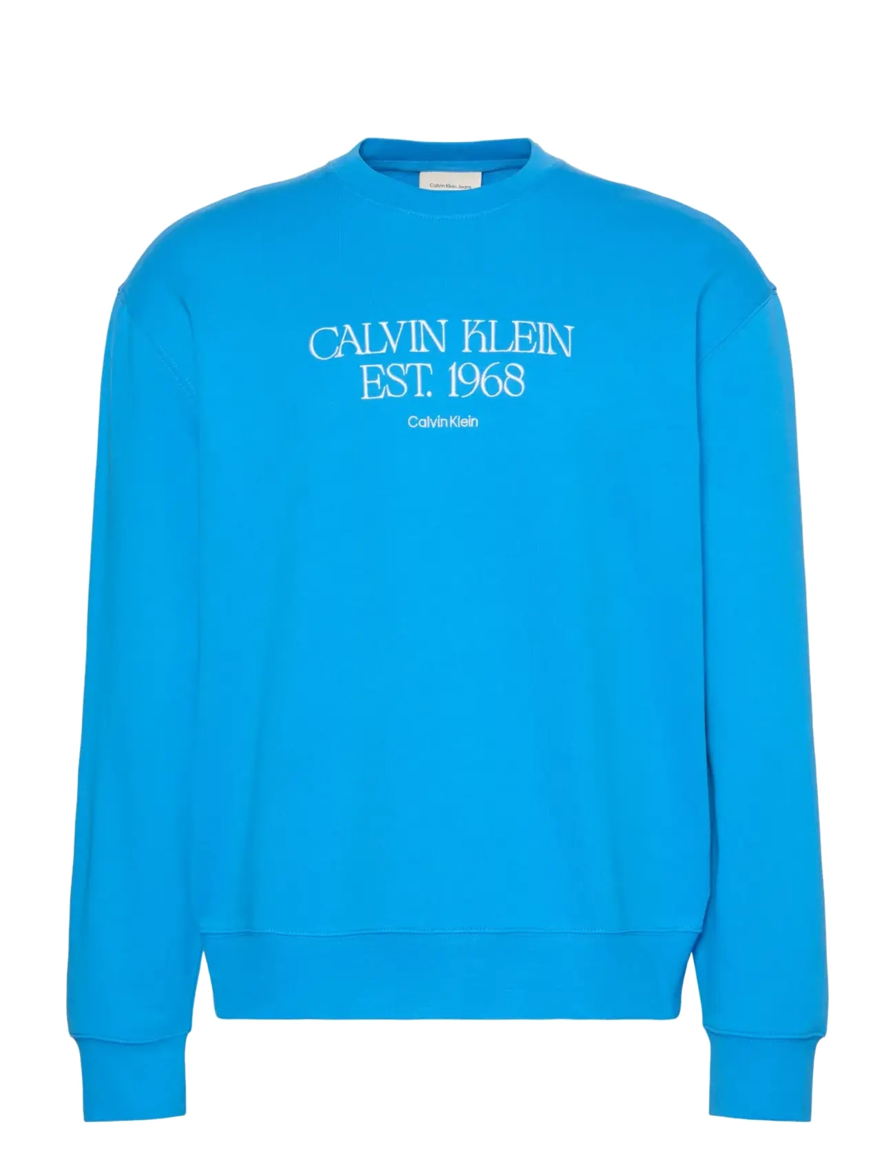 Calvin Klein Jeans EU 350TERRY 1968 NYC GRAPHIC CN - Sweatshirts & huvtröjor - FRENCH BLUE / blue