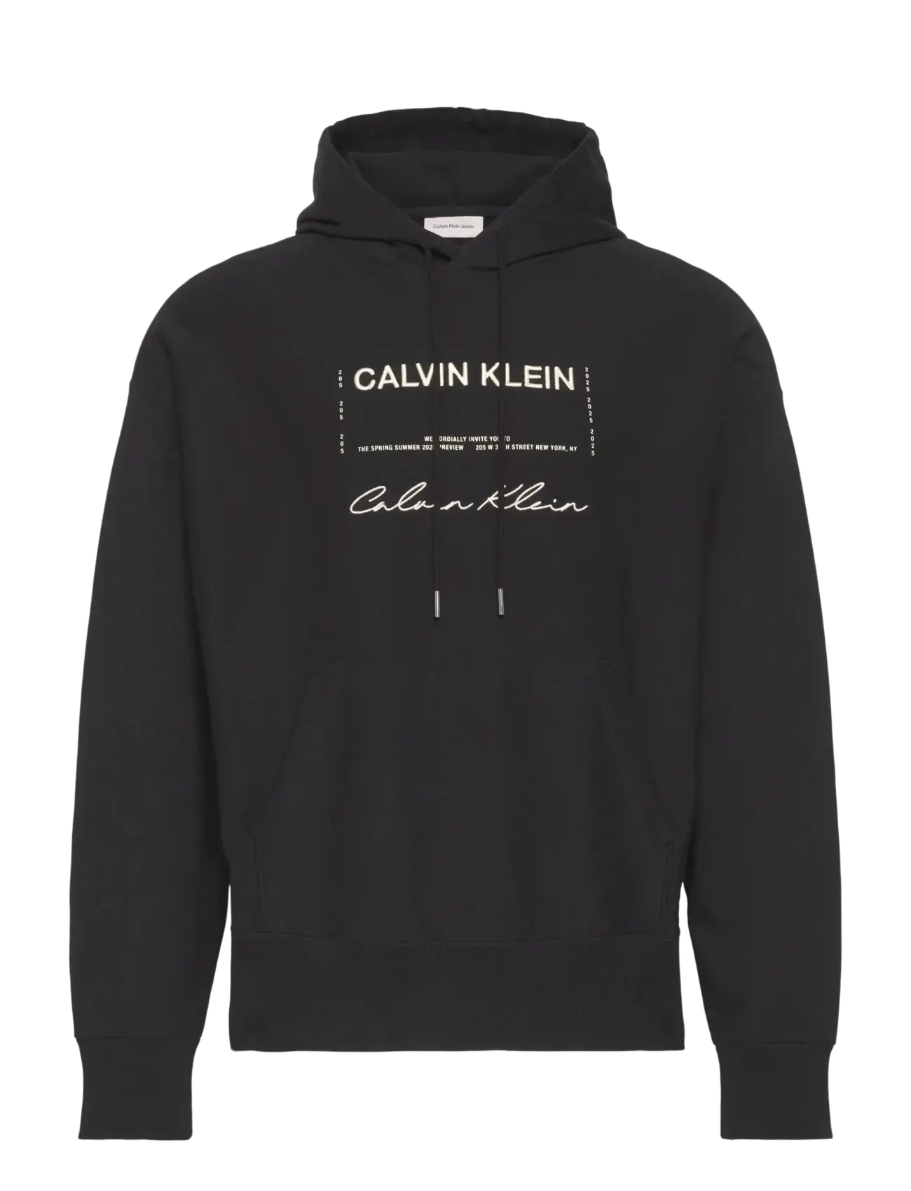 Calvin Klein Jeans LS PREMIUM TERRY CALVIN INVITE H - Calvin Klein - BLACK / black