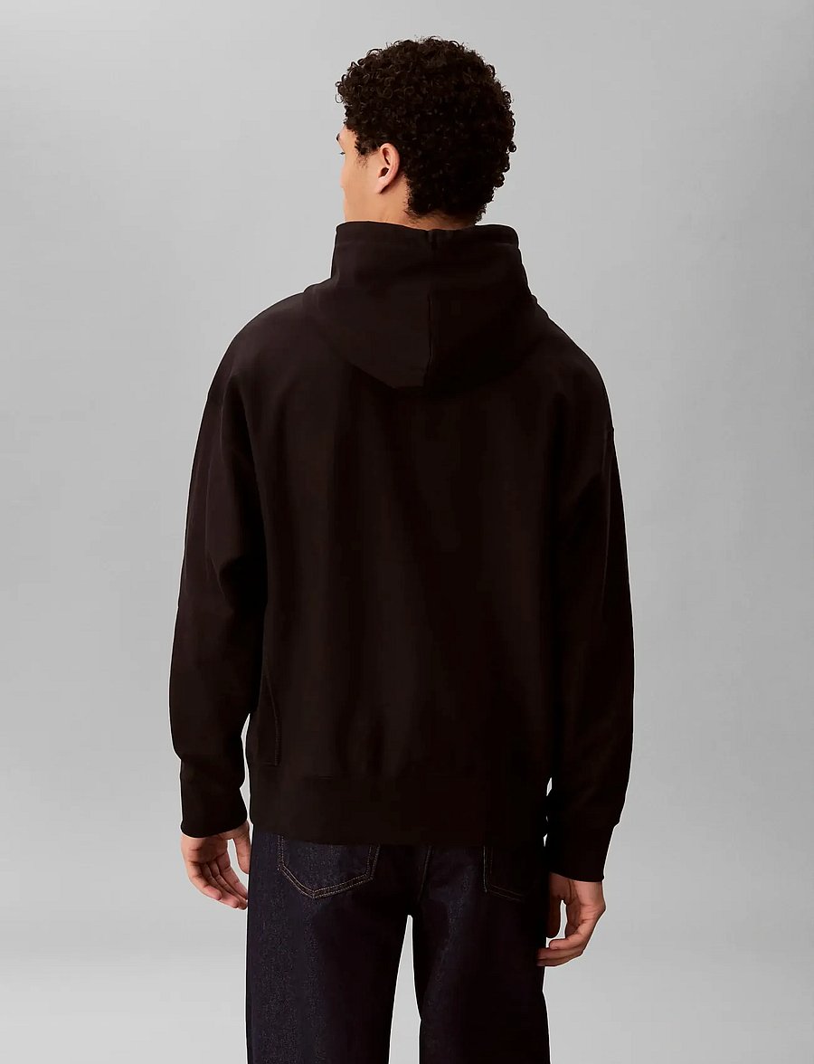 Calvin Klein Jeans - LS PREMIUM TERRY CALVIN INVITE H - kapuzenpullover - black - 2