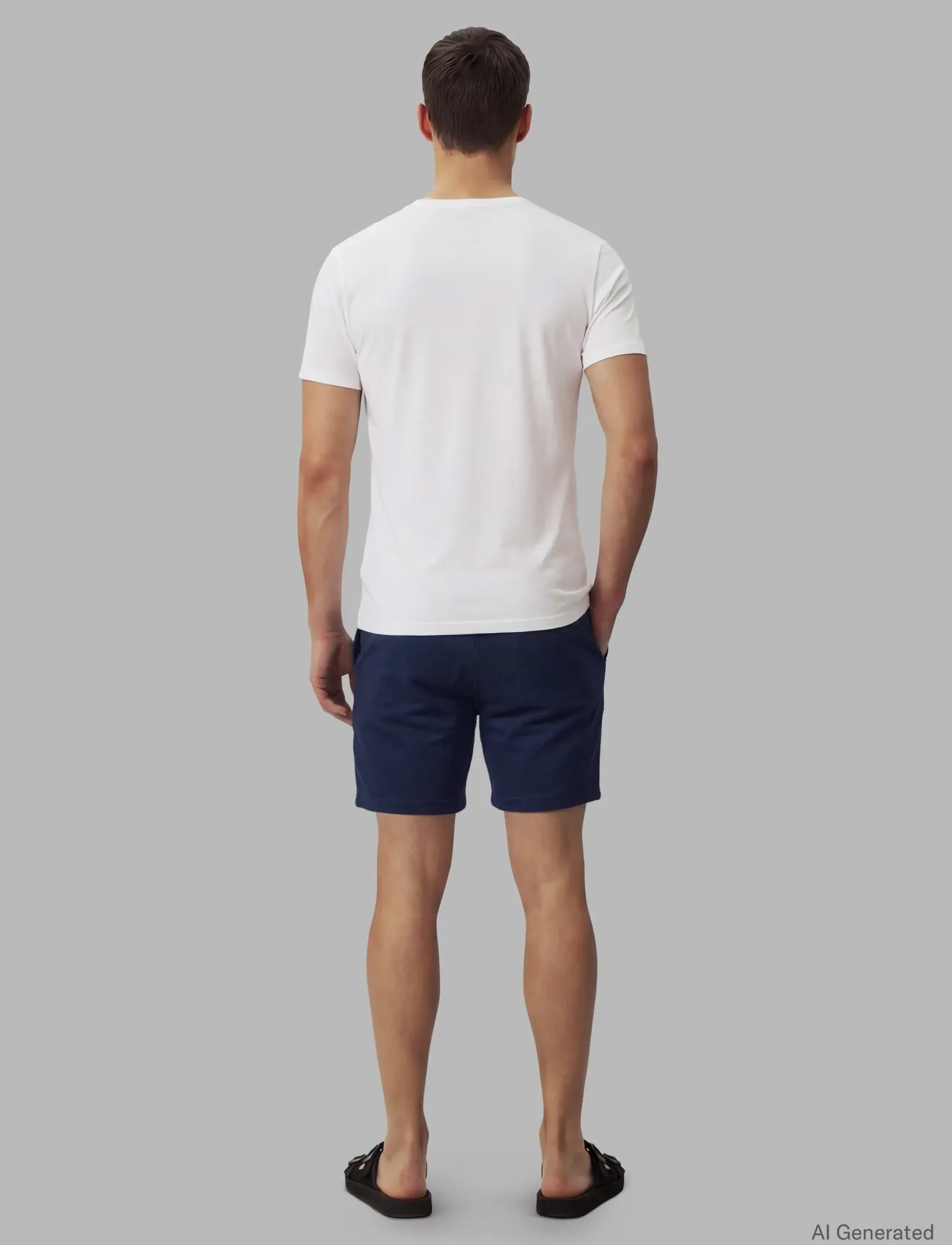 Calvin Klein Jeans - PREMIUM TERRY CALVIN COLLEGIATE - shop efter stil - black - 2