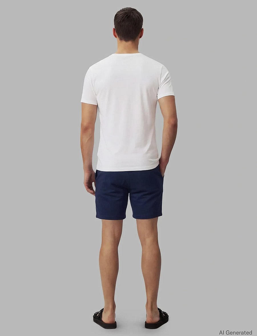 Calvin Klein Jeans - PREMIUM TERRY CALVIN COLLEGIATE - shop efter stil - black - 2