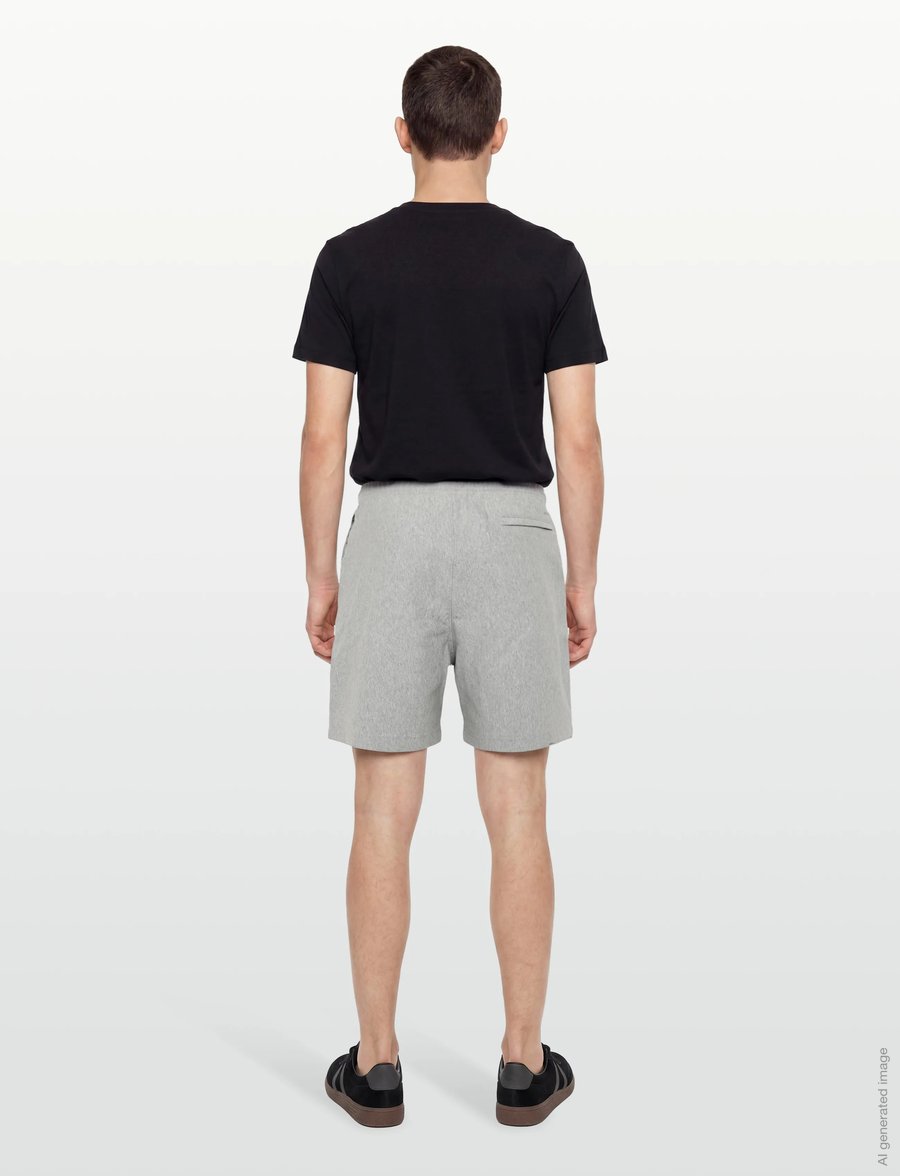 Calvin Klein Jeans - PREMIUM TERRY CALVIN COLLEGIATE - sweatshorts - heroic grey htr - 4