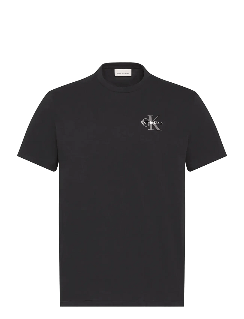Calvin Klein Jeans - SS 30S JERSEY CLASSIC MICRO MONO - kurzärmelig - black - 1