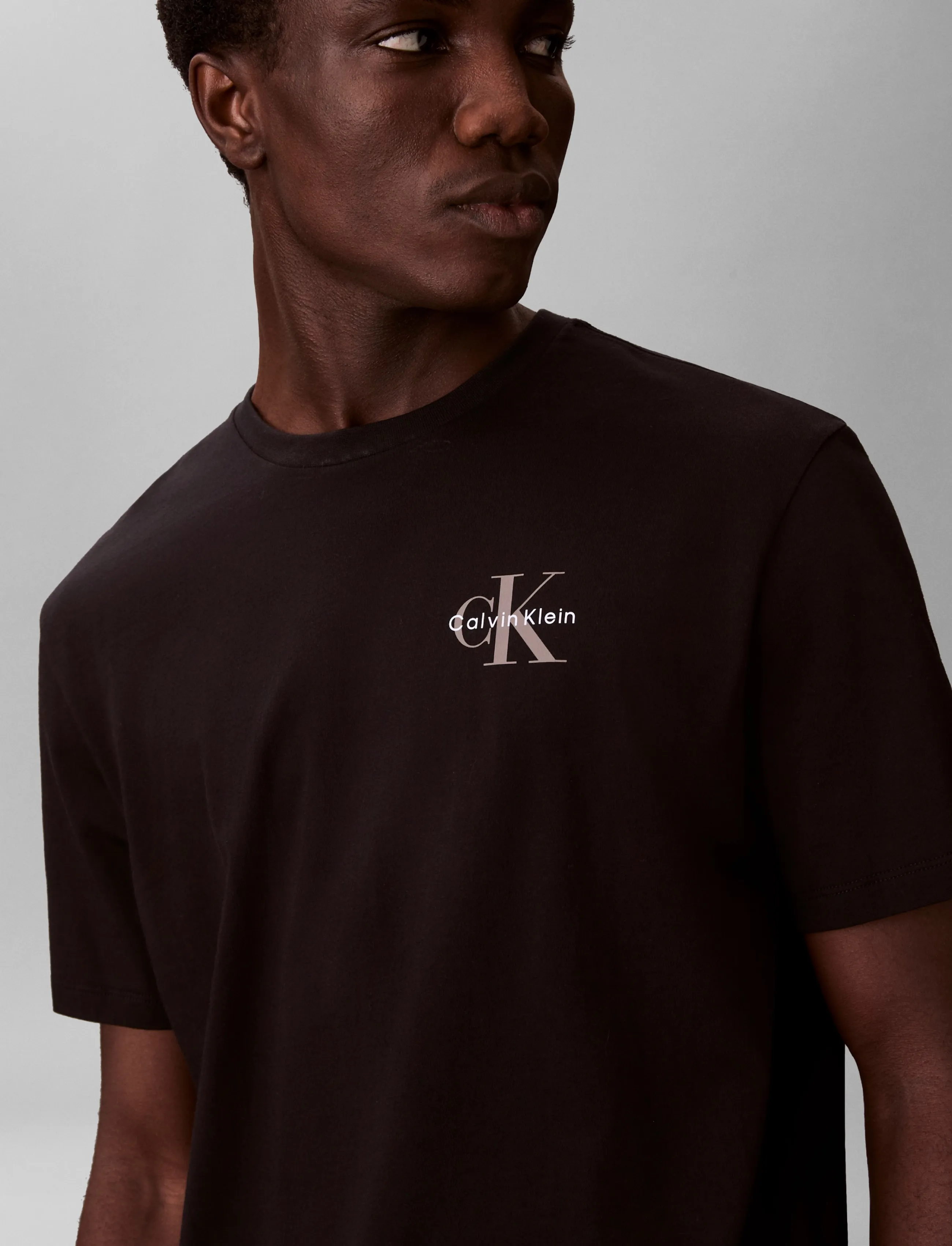 Calvin Klein Jeans - SS 30S CLSSC MICRO MNLGO TEE 2PK - kortærmede t-shirts - black bright white - 4
