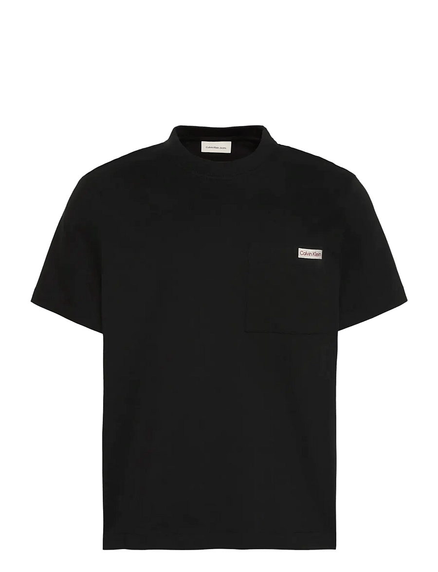 Calvin Klein Jeans - SS 20S JERSEY EASY COIN POCKET T - lühikeste varrukatega t-särgid - black - 1