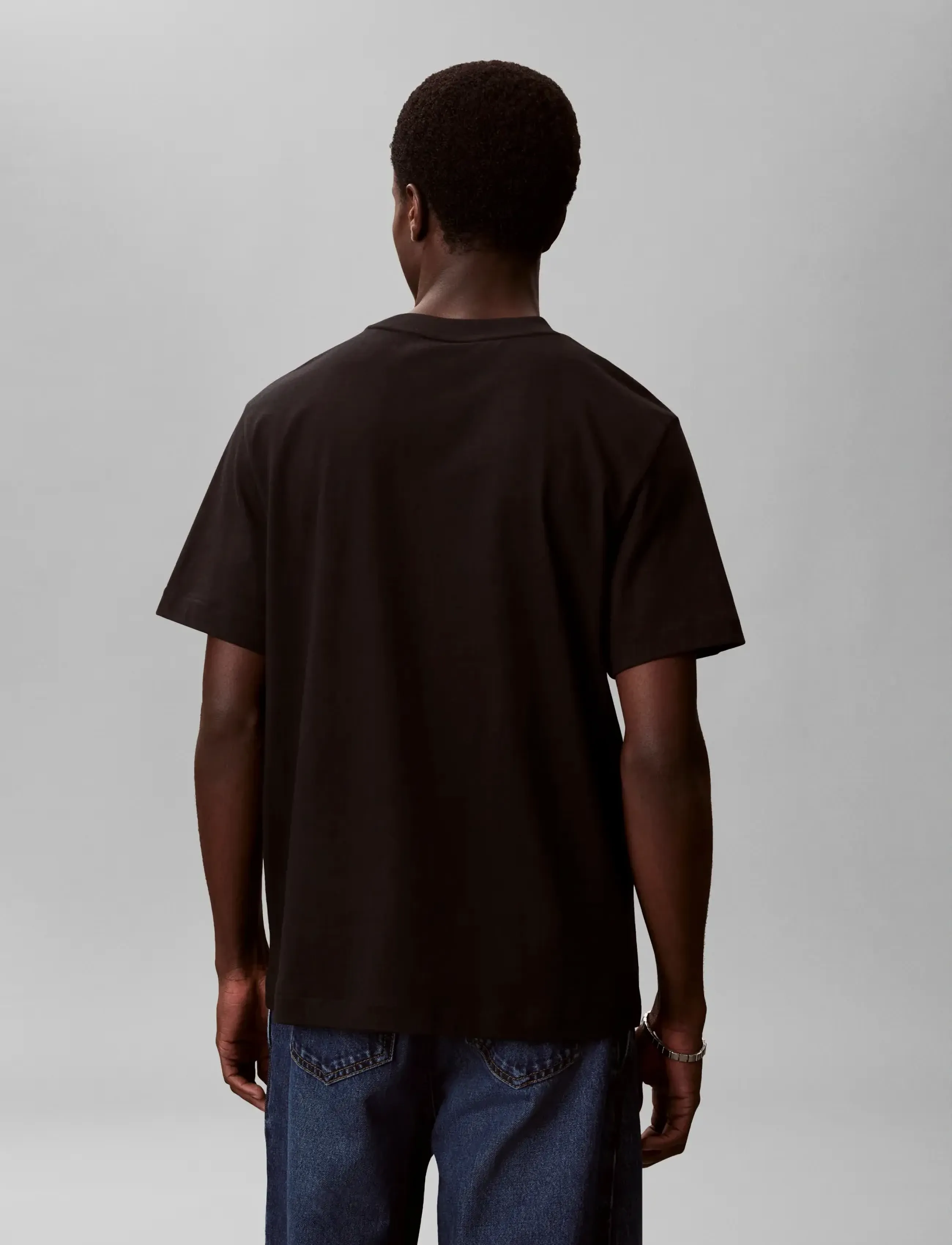 Calvin Klein Jeans - SS 20S JERSEY EASY COIN POCKET T - kortærmede t-shirts - black - 2