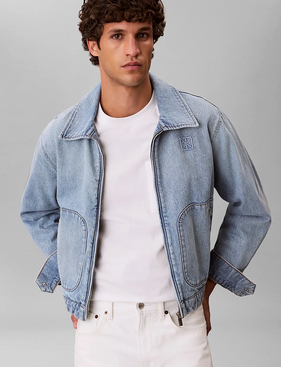 Calvin Klein Jeans - SS 20S JERSEY EASY COIN POCKET T - short-sleeved t-shirts - bright white - 4