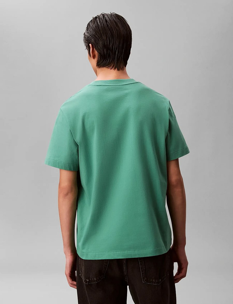 Calvin Klein Jeans - SS 20S JERSEY EASY COIN POCKET T - short-sleeved t-shirts - wild green - 2