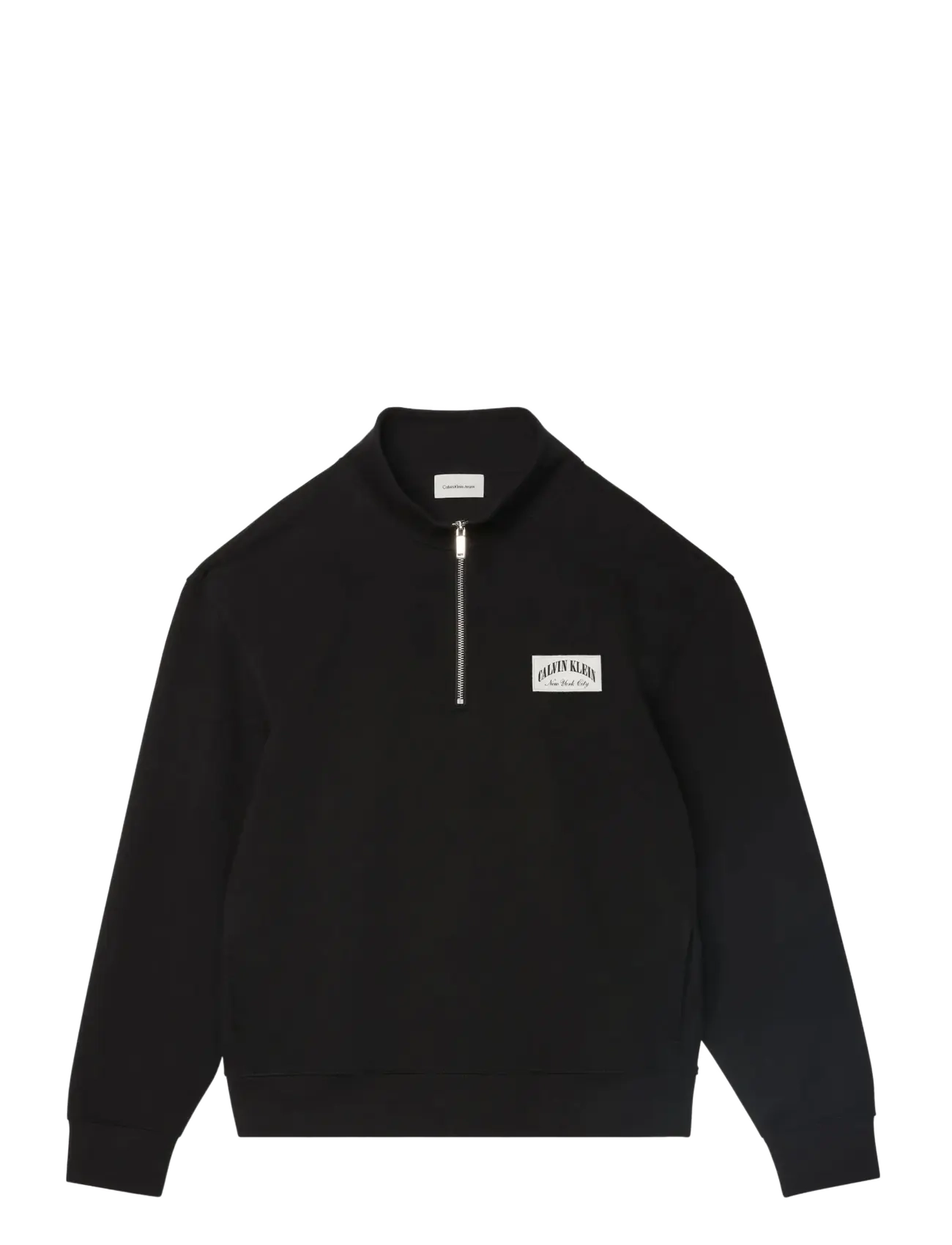 Calvin Klein Jeans - LS EU 350TERRY COLLEGIATE BADGE - shop efter stil - black - 1
